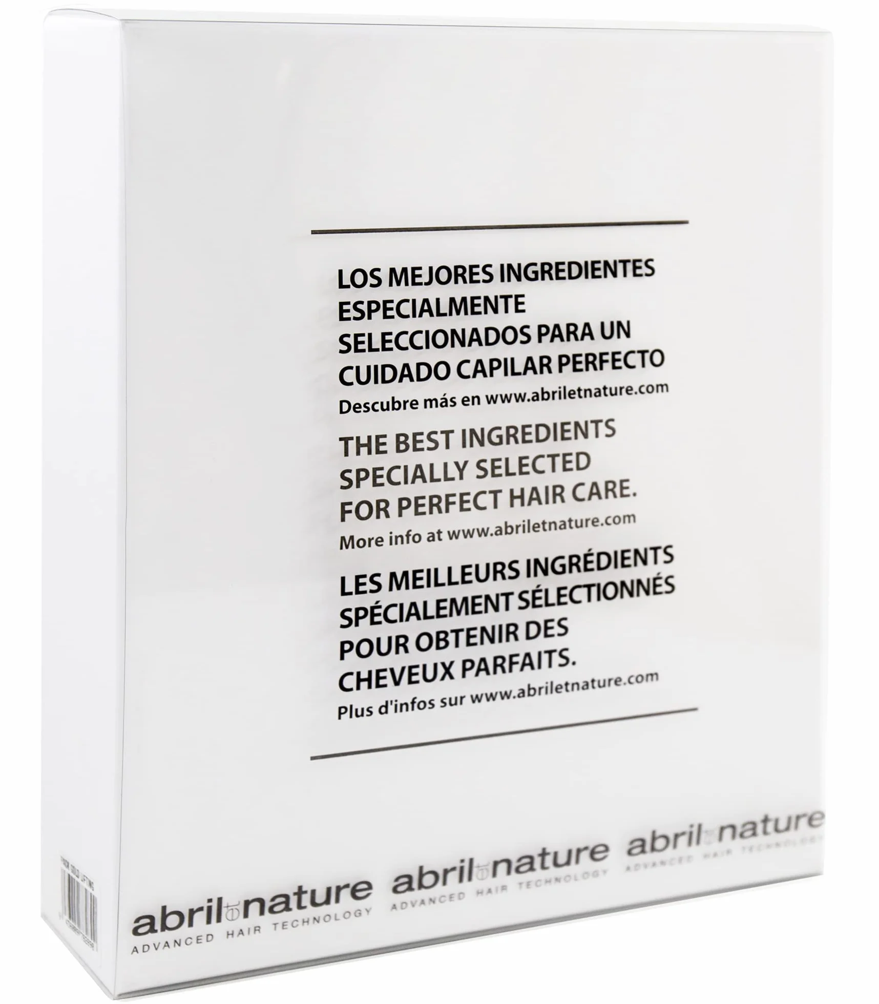 Abril et Nature Set Cuidado Capilar Profesional Extra Volume 550ml Champú Mascarilla Spray
