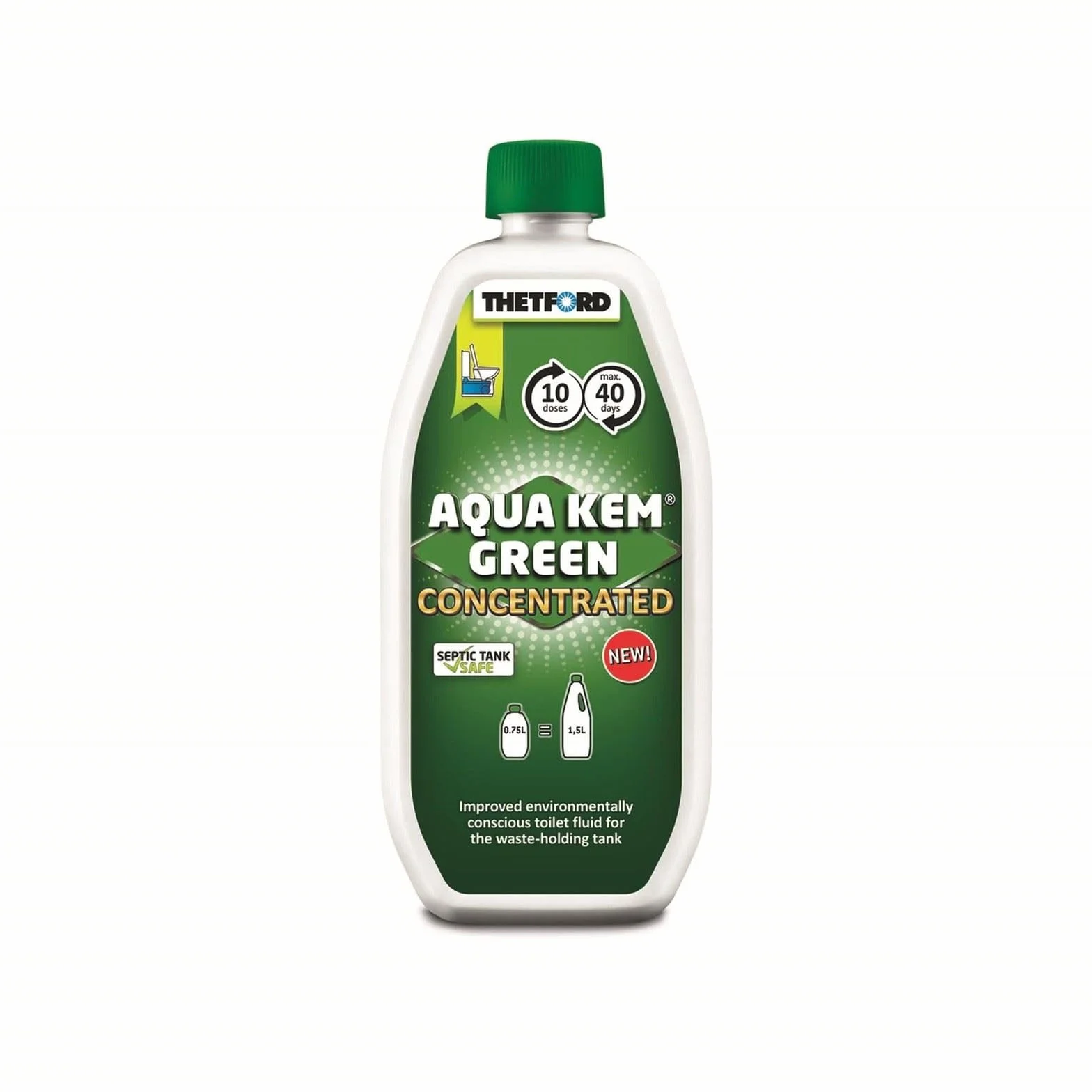 Thetford Aqua KEM Green Concentrado 750 ml