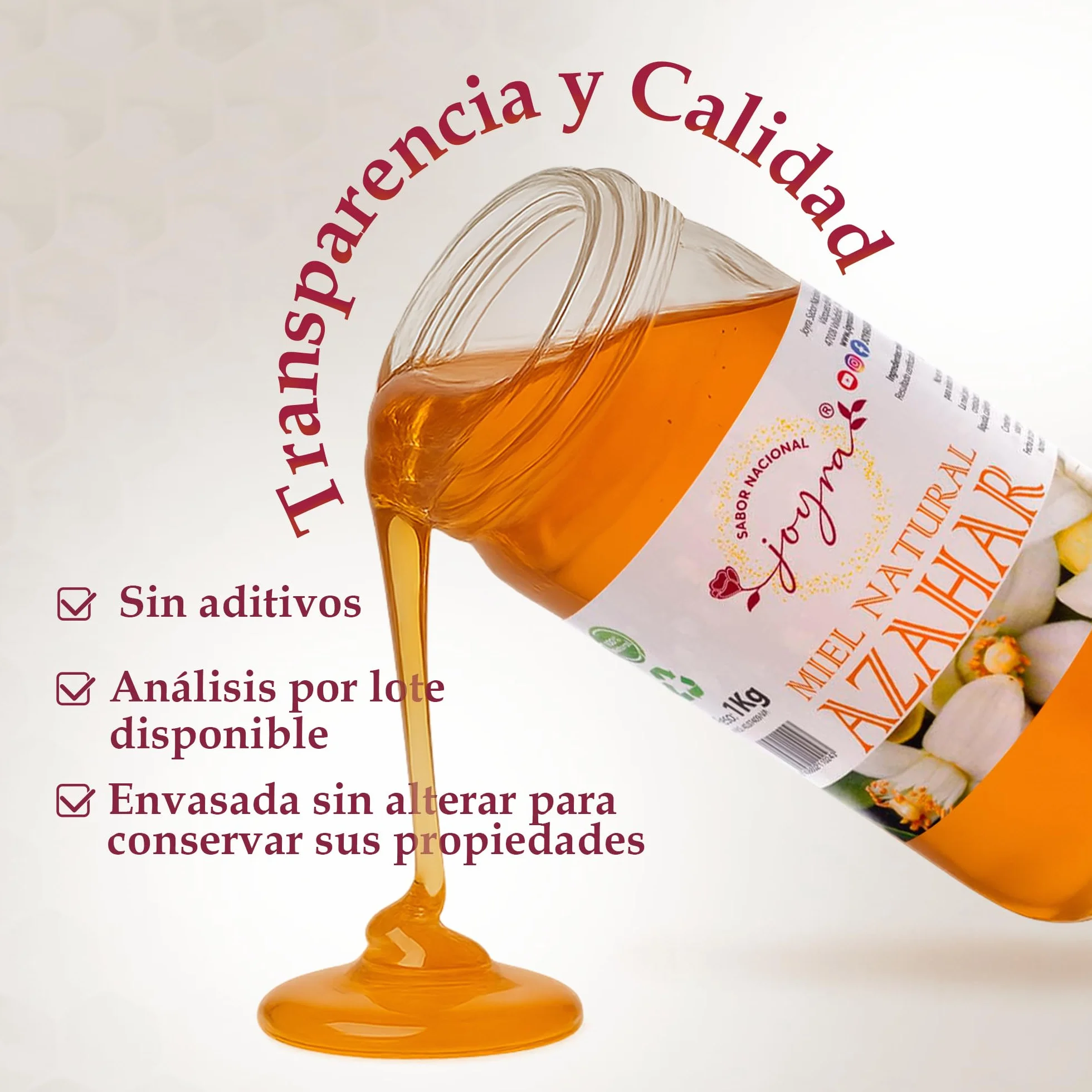 Miel Cruda 100% Pura de Abeja Natural Artesanal 27 Variedades Sabores Apicultura Española Sin Pasteurizar 1 kg Miel de Bosque