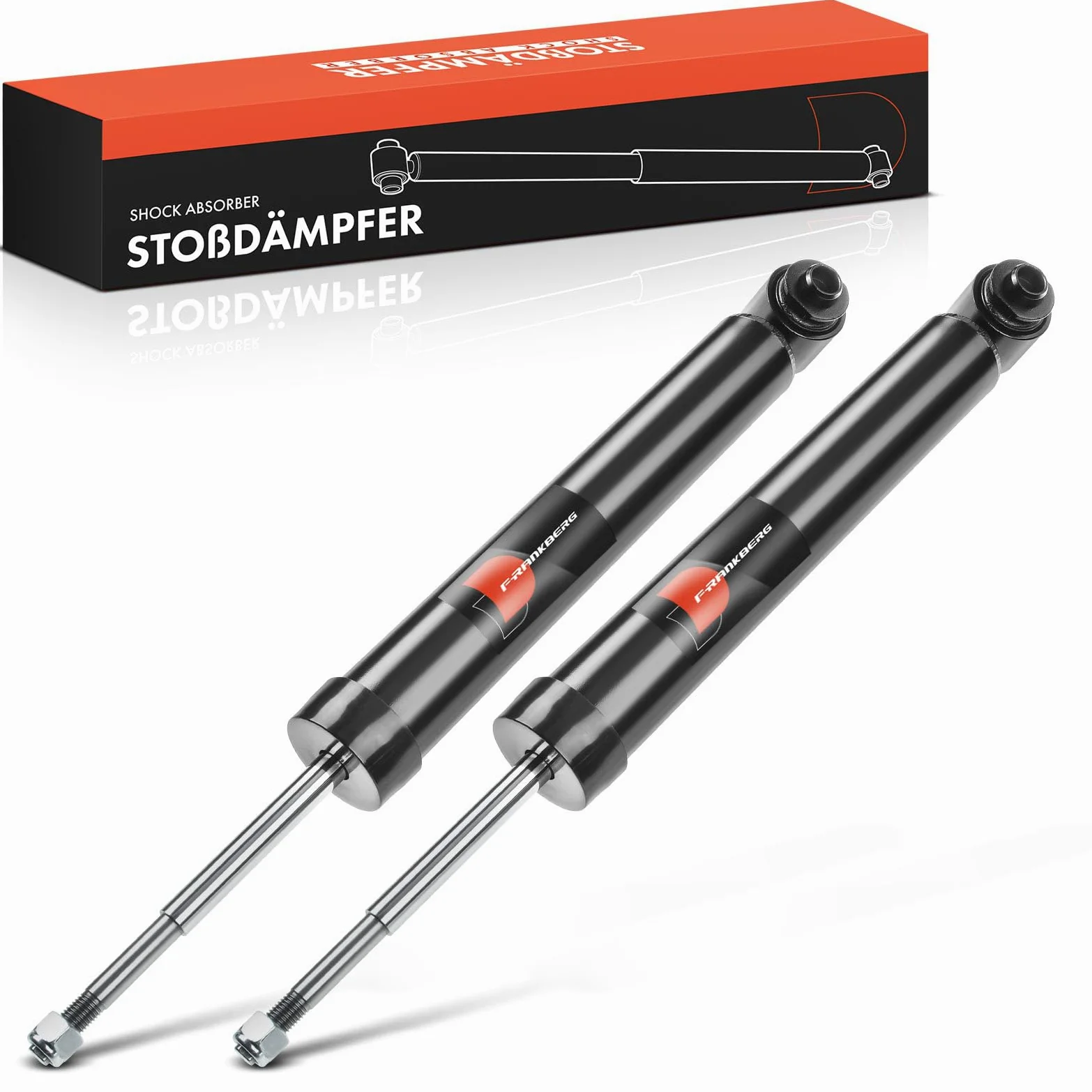 Frankberg 2 amortiguadores traseros 466 mm con presión gas. Número de | Compatible con: X5 E53