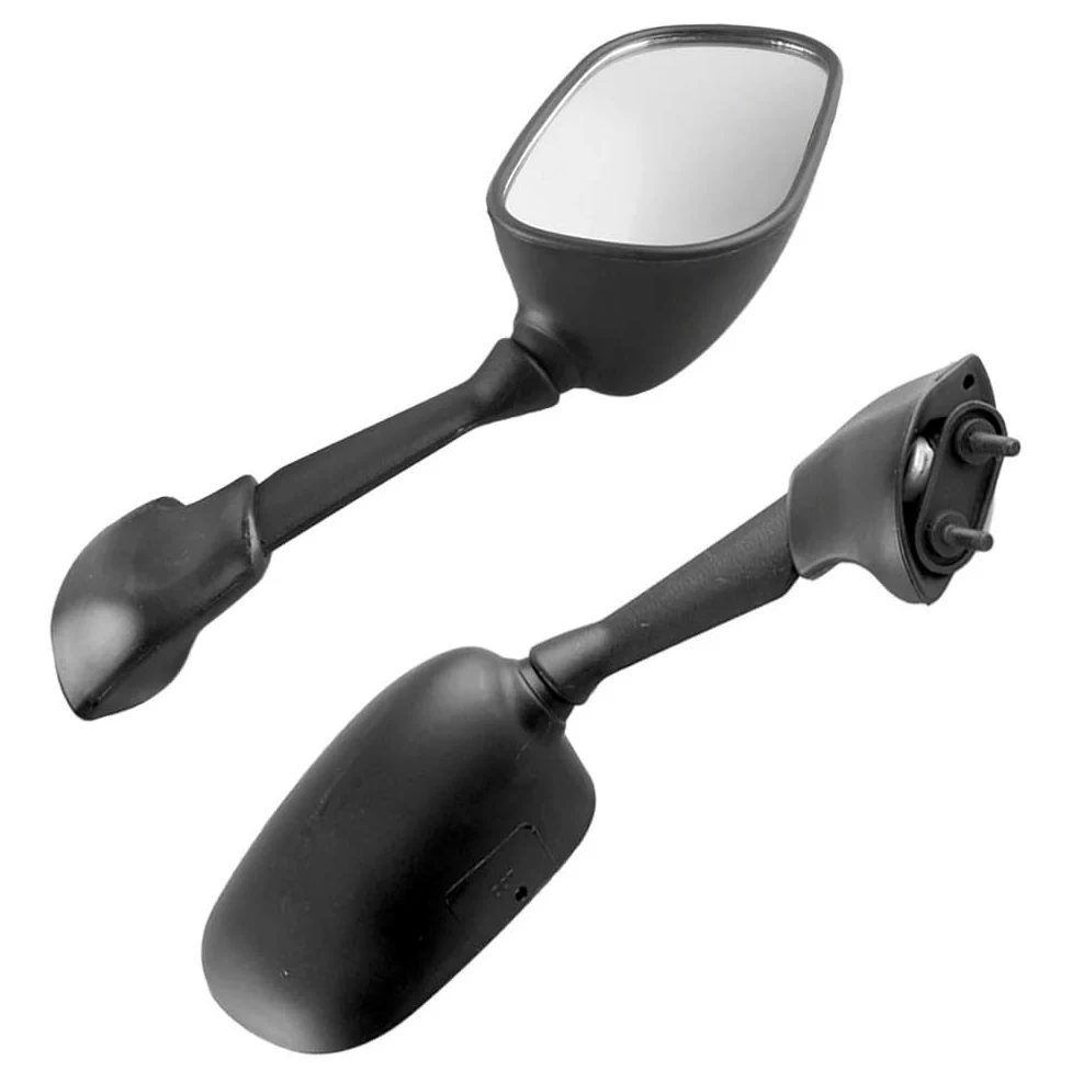 Retrovisor manillar scooter Espejo Retrovisor Para YZF-R6 Para YZF R6 2006 2007 Izquierda Y Derecha 1 Par De Espejos Retrovisores Laterales Motocicleta