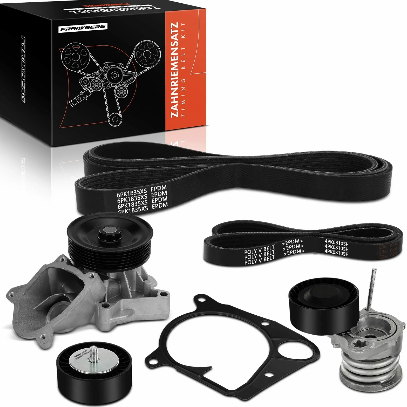 Frankberg Dispositivo tensor de la correa de distribución KP26PK1835XS | Compatible con: Serie 3 Touring E91, Serie 3 E90, Serie 1 E87