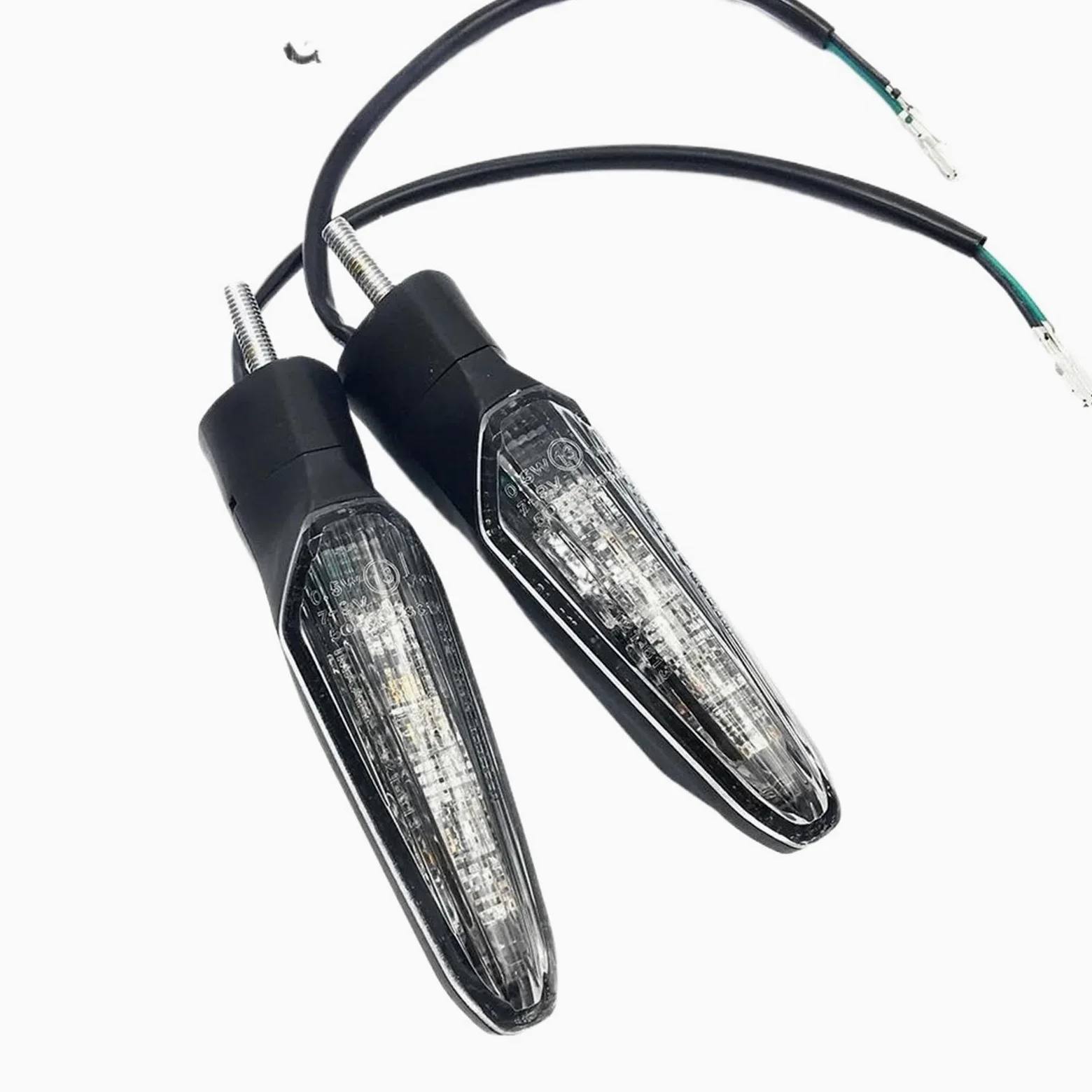 Indicadores de motocicleta Luces De Señalización Para Motocicletas Para África Para Twin CRF1000L (2015-2017)(Clear 7V)