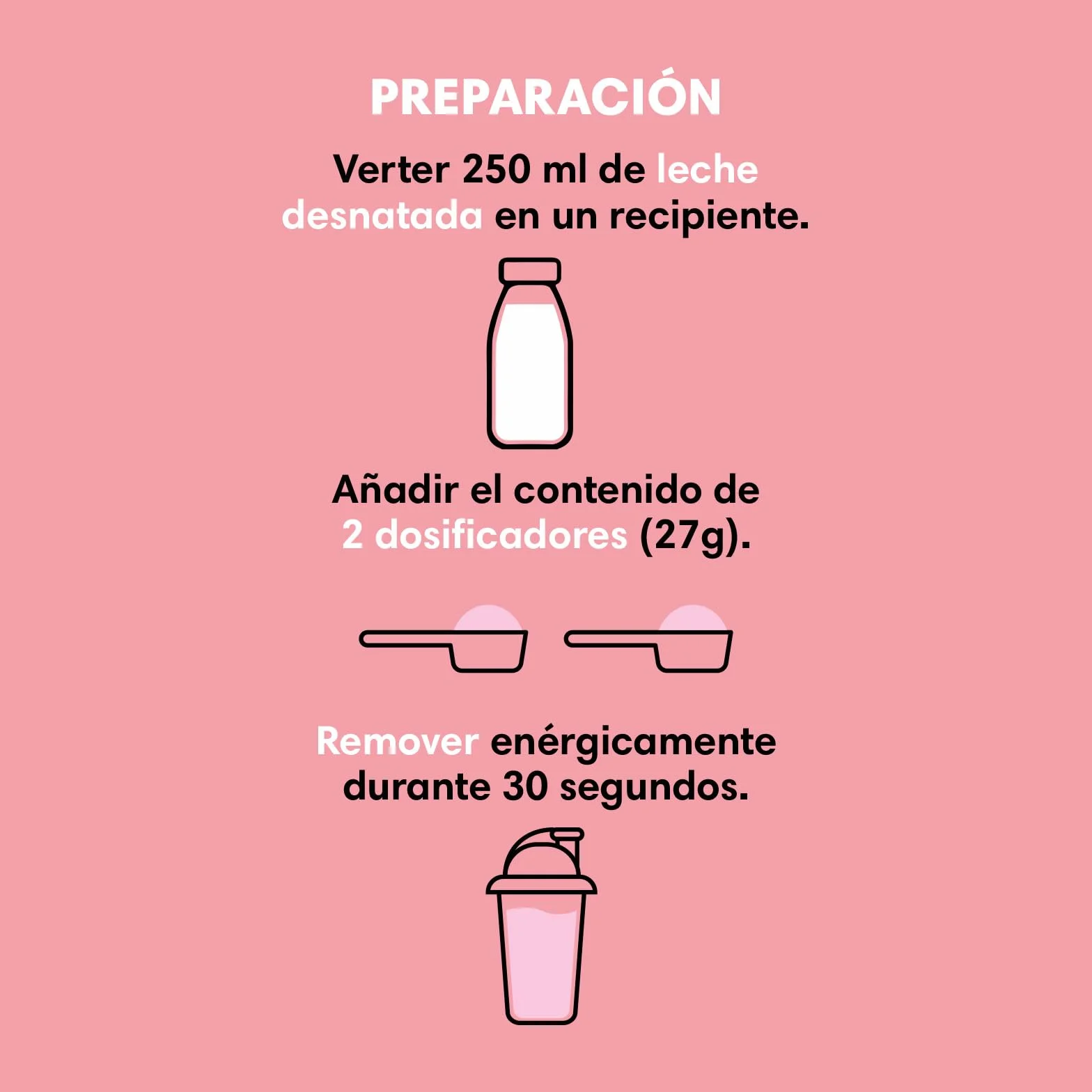 Bicentury Batido Completo Sustitutivo de Comida Sabor Fresa, 436 g, 16 Raciones