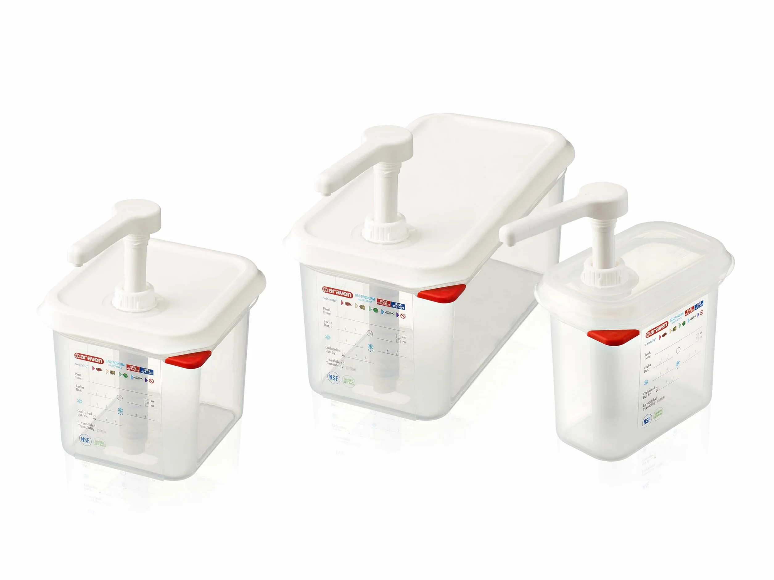 Araven - Dispensador para salsas, 1,5 l