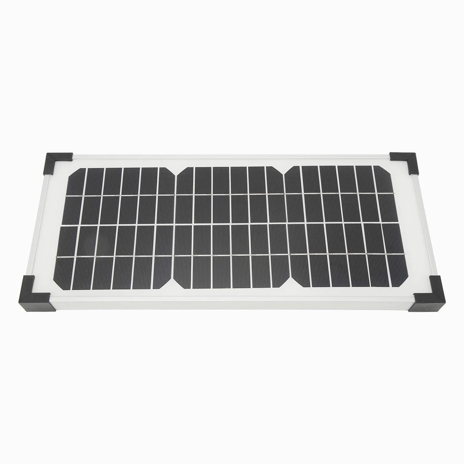 Kit de Panel Solar de 10 W FM123, Panel de Carga de Batería Solar Portátil para Puerta, Panel de Batería con Energía Solar para una Fácil Instalación y un Rendimiento duradero.