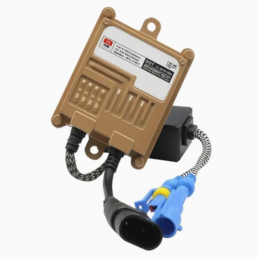 HID Xenón Balasto Kit De Balasto HID para Faro De Coche, 12V, 55W, Accesorios para Balasto para Faro De Coche H1 H7 H11 D2H Xenón HID Lastre(2 PCS Ballast)
