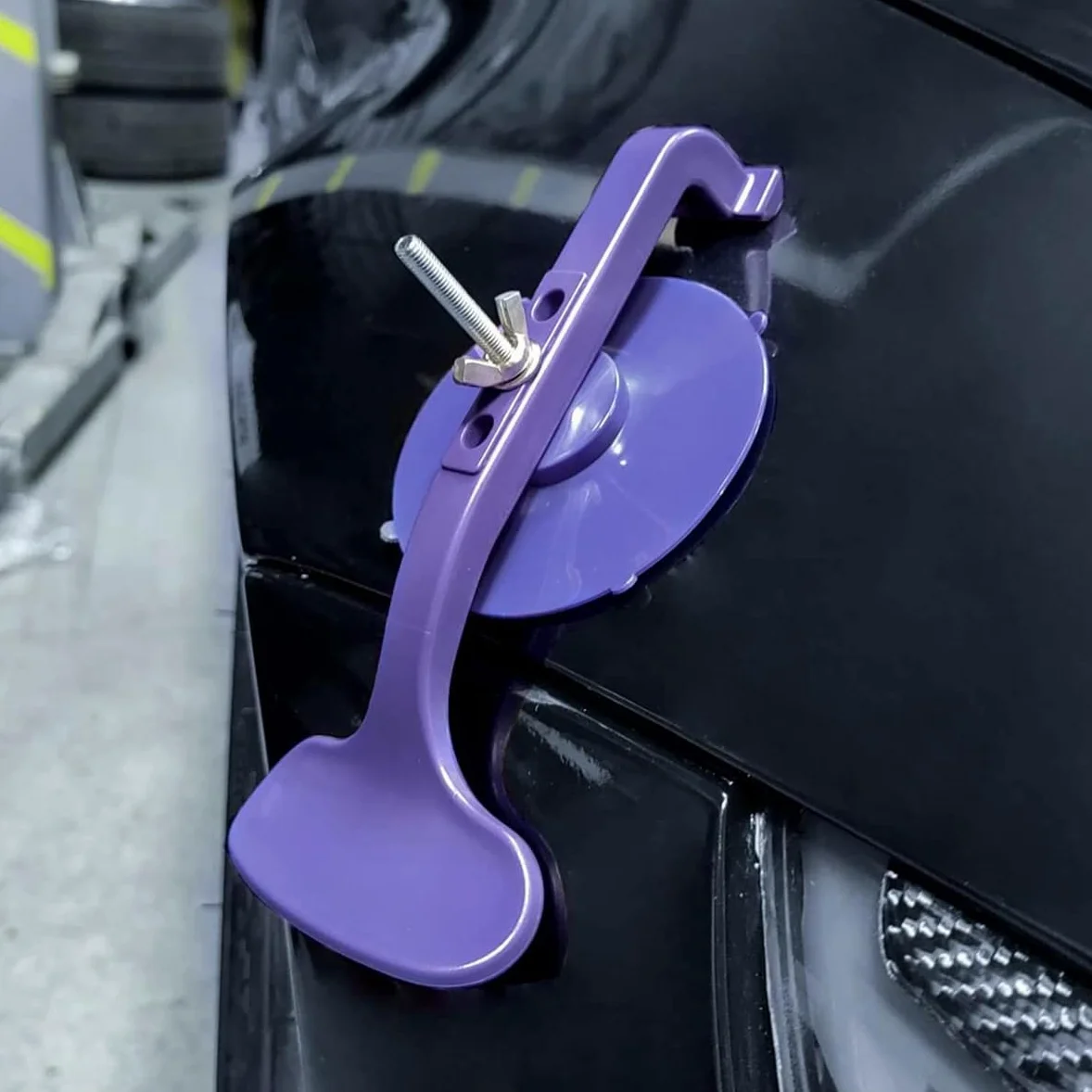 Juego de 6 abrazaderas con ventosa para ventanas, instalación molduras parabrisas paneles carrocería automóviles