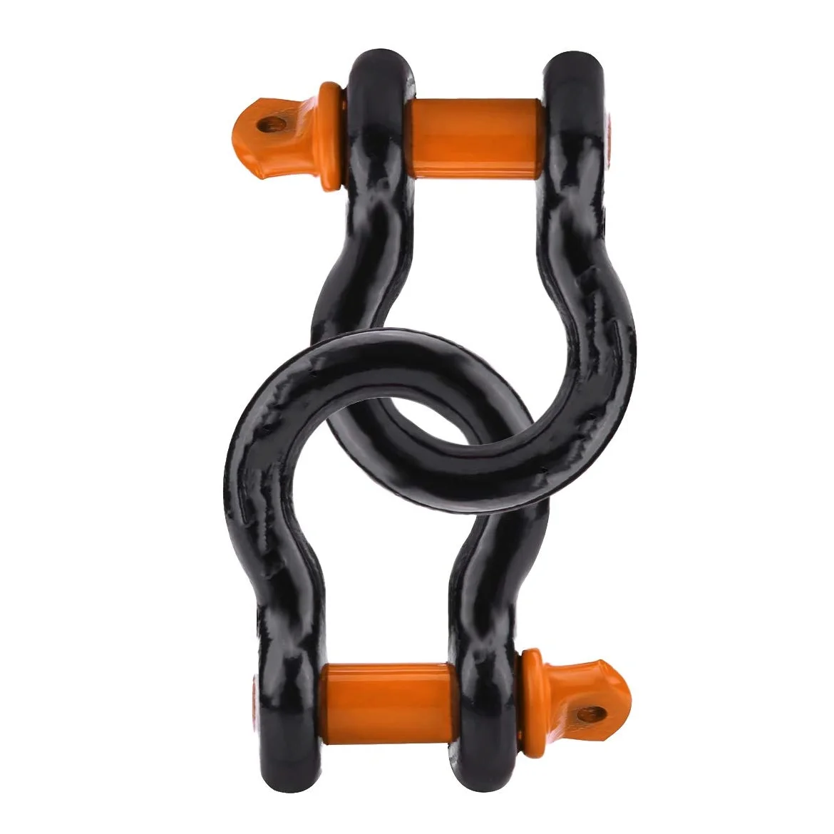 Cuerda de Remolque,Cuerdas de Remolque de 6M,Cuerda de Tracción de Automóvil de Nylon de Alta Resistencia,Con 2 Ganchos de Seguridad/a/6M/15T