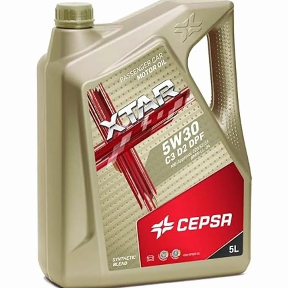 CEPSA XTAR 5W30 C3 D2 DPF - Aceite de Motor, 5L