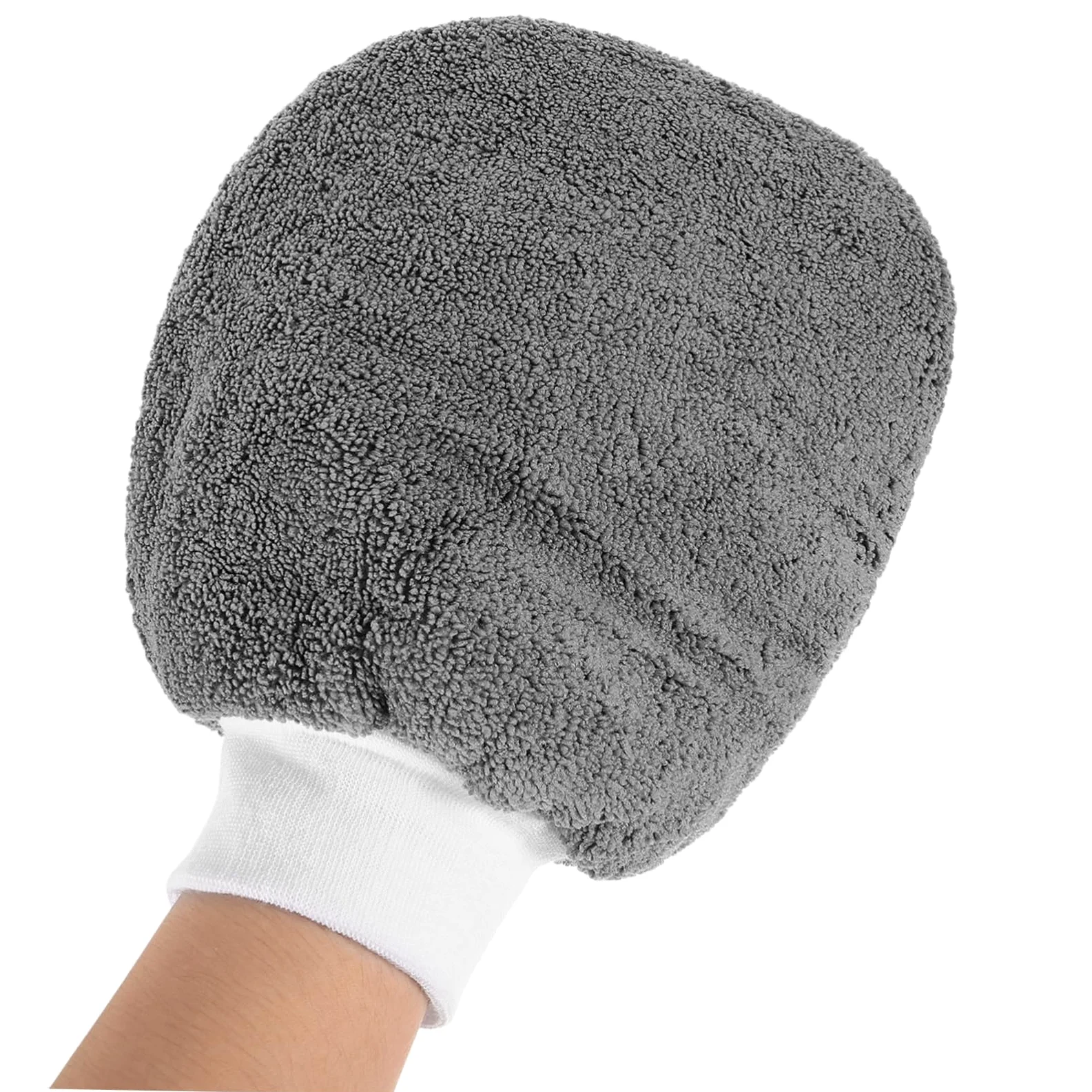 Amosfun 5 Series Guantes De Lavado De Microfibra Gruesos Y Redondeados para Limpieza De Automóviles Absorbente para Detalles Y Acabados 2 Piezas X 5
