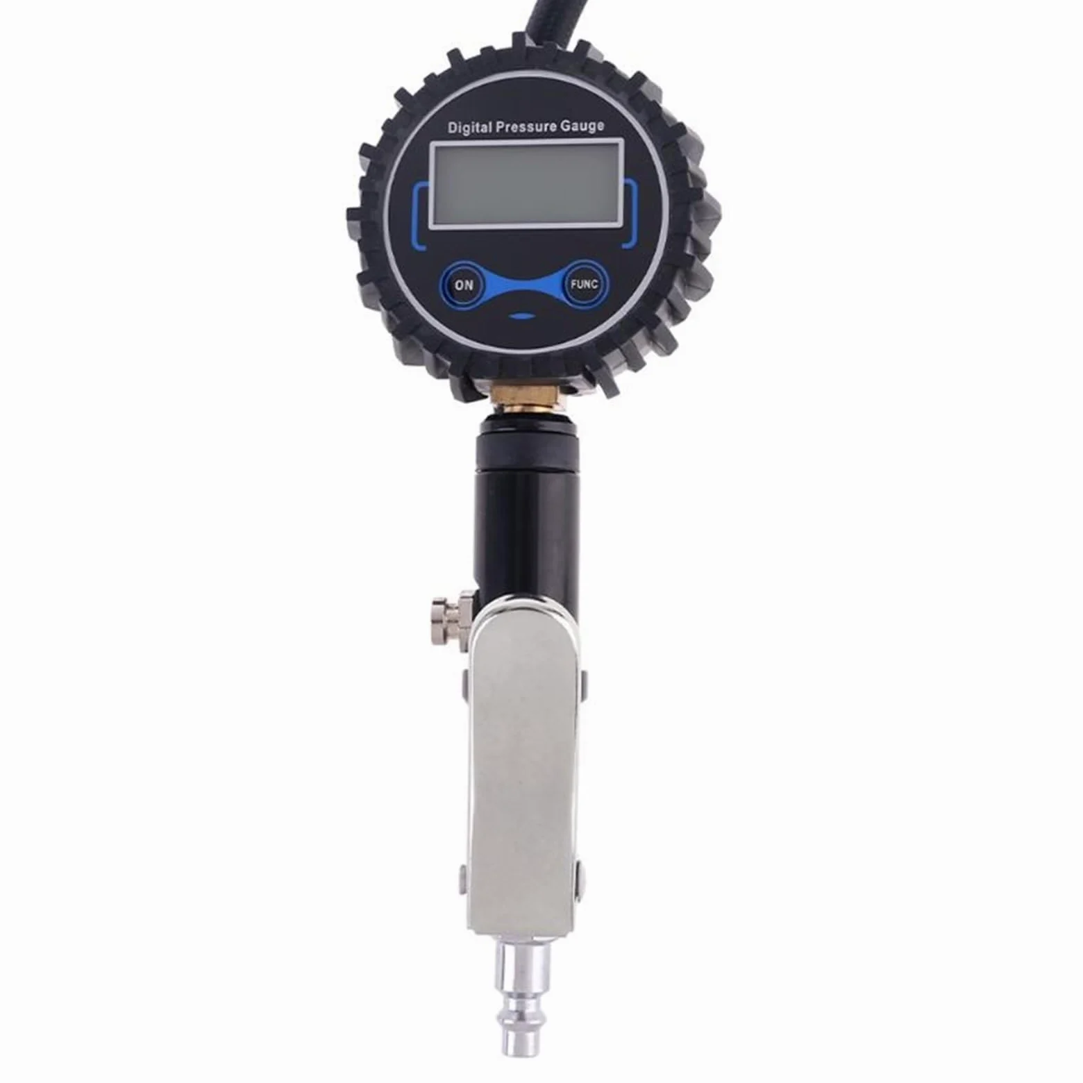 Manometro Presion Neumaticos Inflador de neumáticos digital con manómetro Pistola de inflado automático de aire resistente 0-200 PSI Medidor Presion Neumaticos