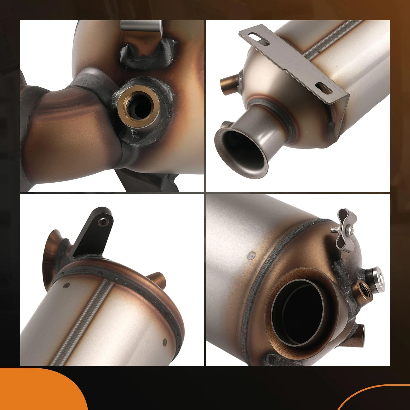 maXpeedingrods 7H0254700GX 7H0254700GV Filtro de partículas diésel DPF Euro 4 compatible con T5 Transporter BRS BRR / 84 CV 102 CV