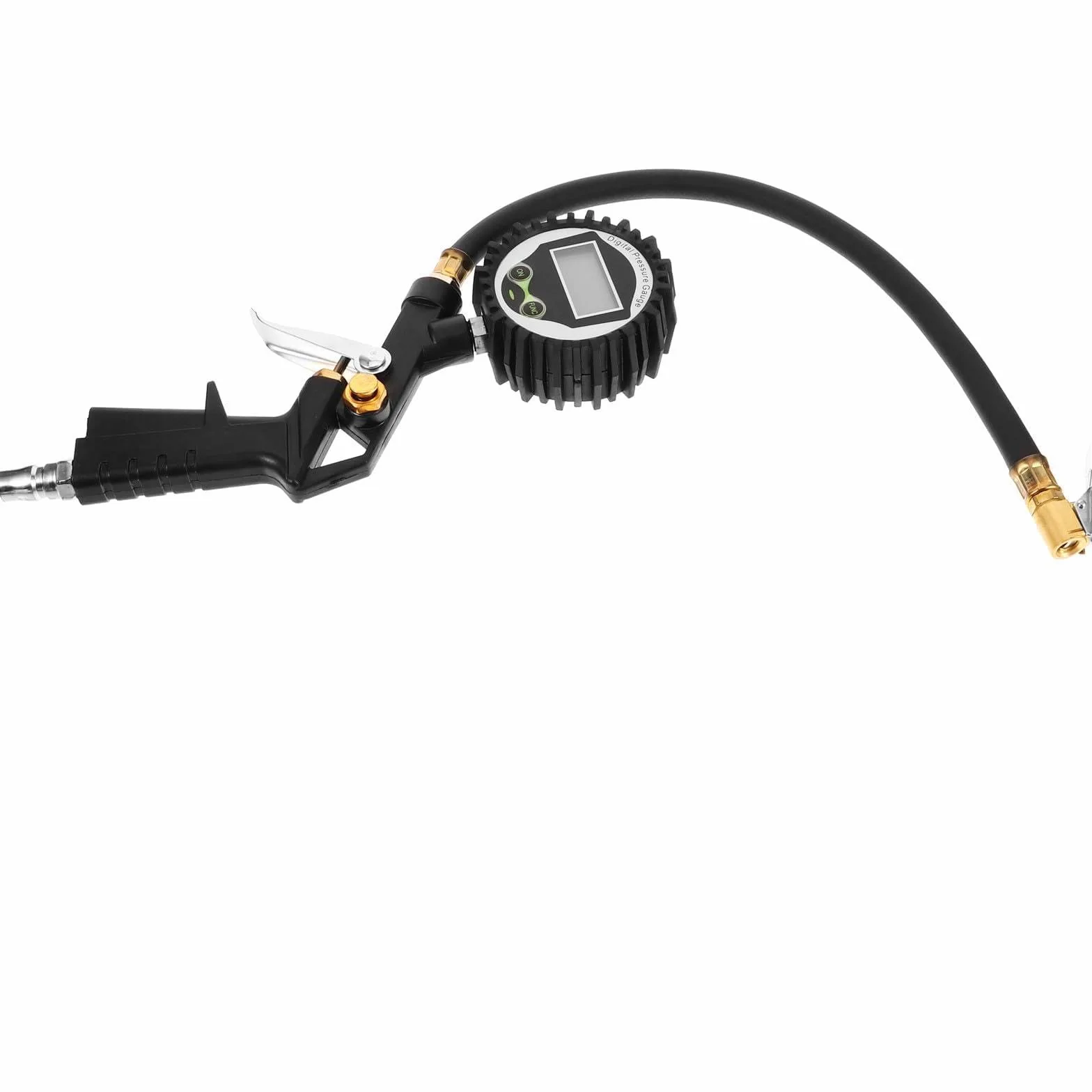 Manómetro Materiales Plástico y Metal de Presión de Aire Digital para Neumáticos 60 Psi Resistente y Preciso para Suv y Bicicleta