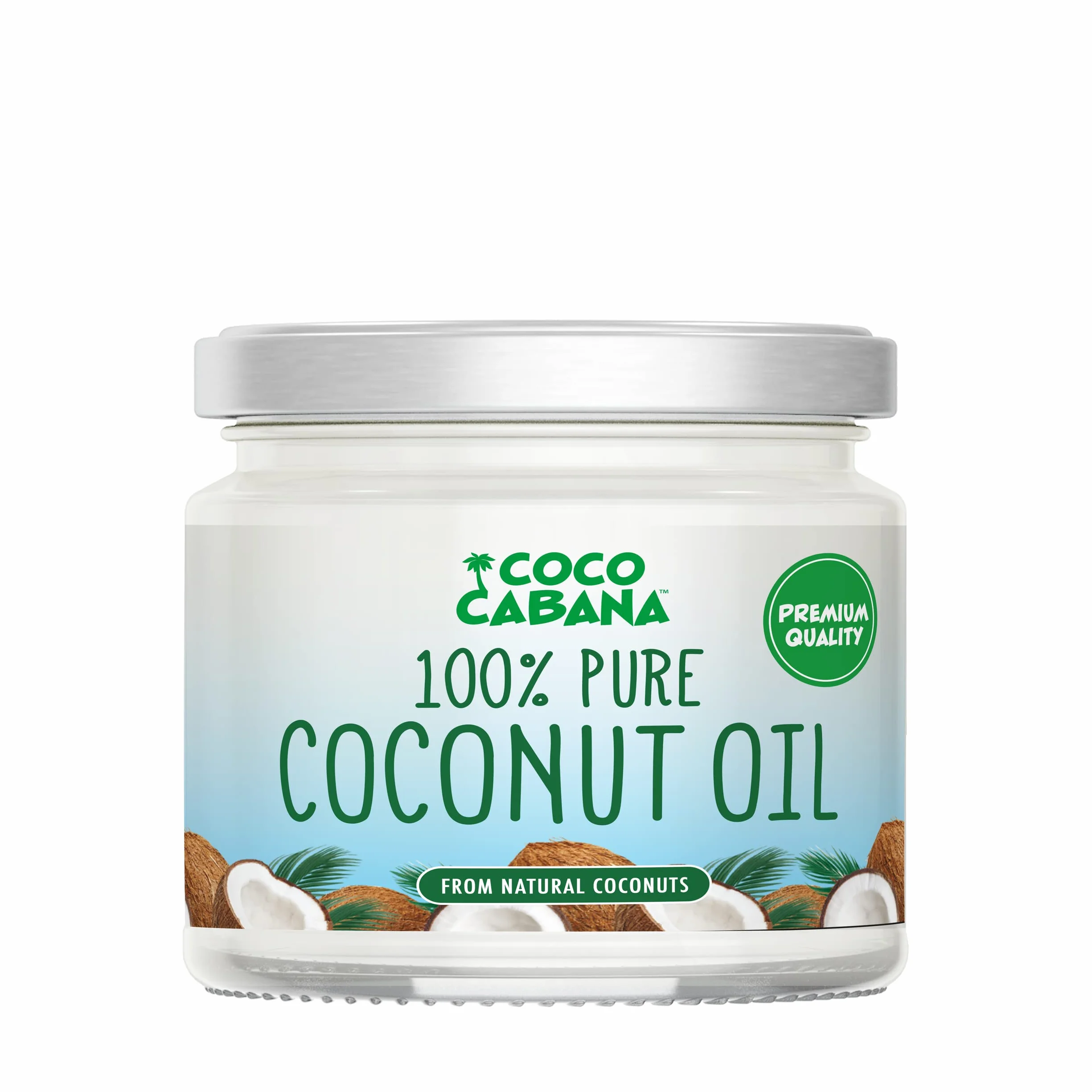 Coco Cabana 100% Pure Coconut Oil 300ml Vegan Gluten & Dairy Free Skin Hair Cooking