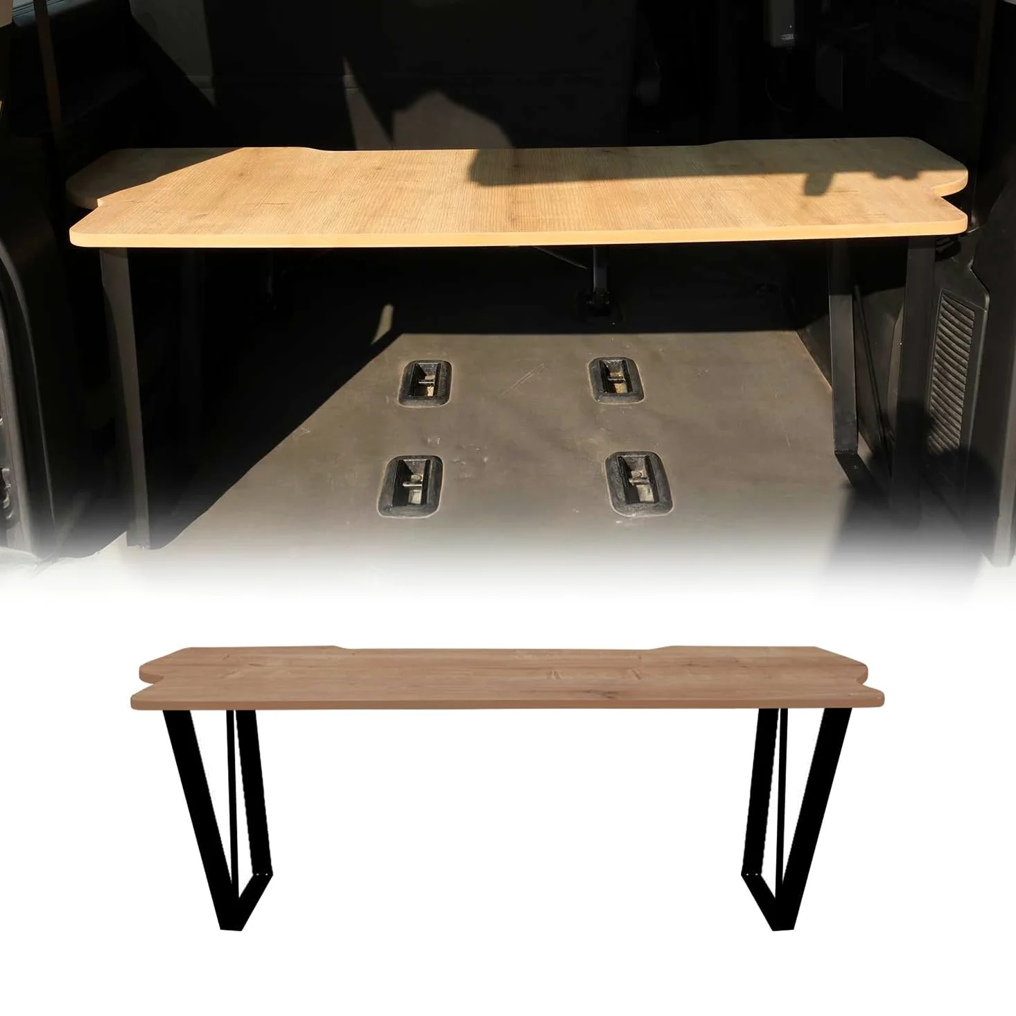OMAC Multiflexboard Bettverlängerung Ablage Compatible con VW Multivan T5 T6 2003-2024
