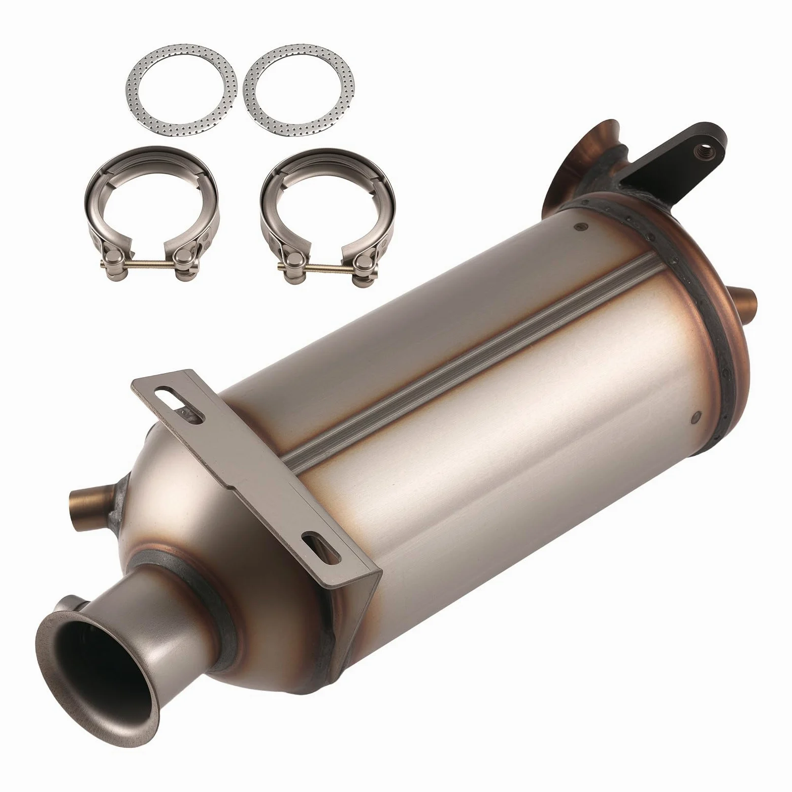 maXpeedingrods 7H0254700GX 7H0254700GV Filtro de partículas diésel DPF Euro 4 compatible con T5 Transporter BRS BRR / 84 CV 102 CV
