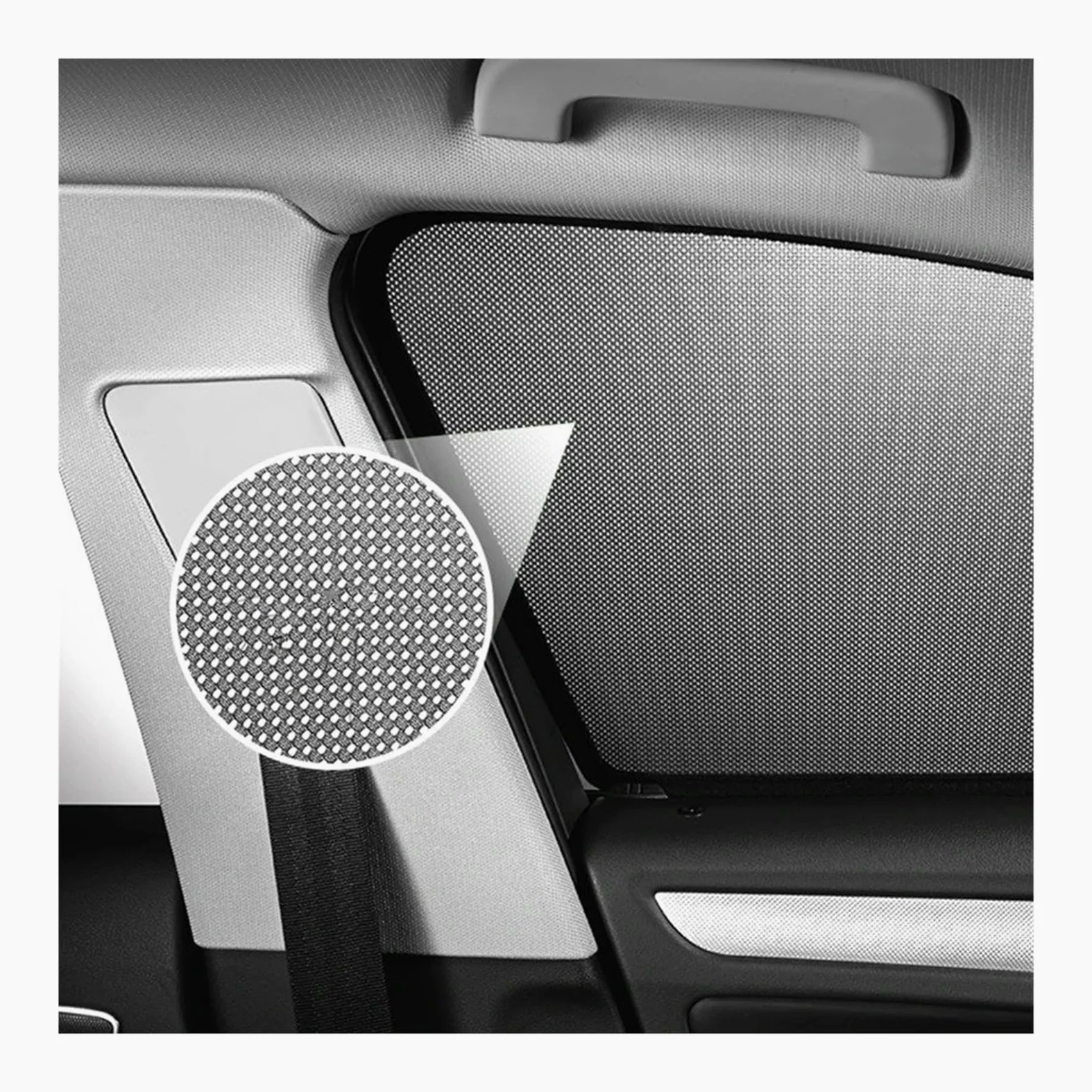 Parasol Ventanilla Coche Parasol para Parabrisas Delantero Y Trasero para X5 E70 2007-2013 Malla para Ventana Lateral De Verano Parasoles(4piece Side)