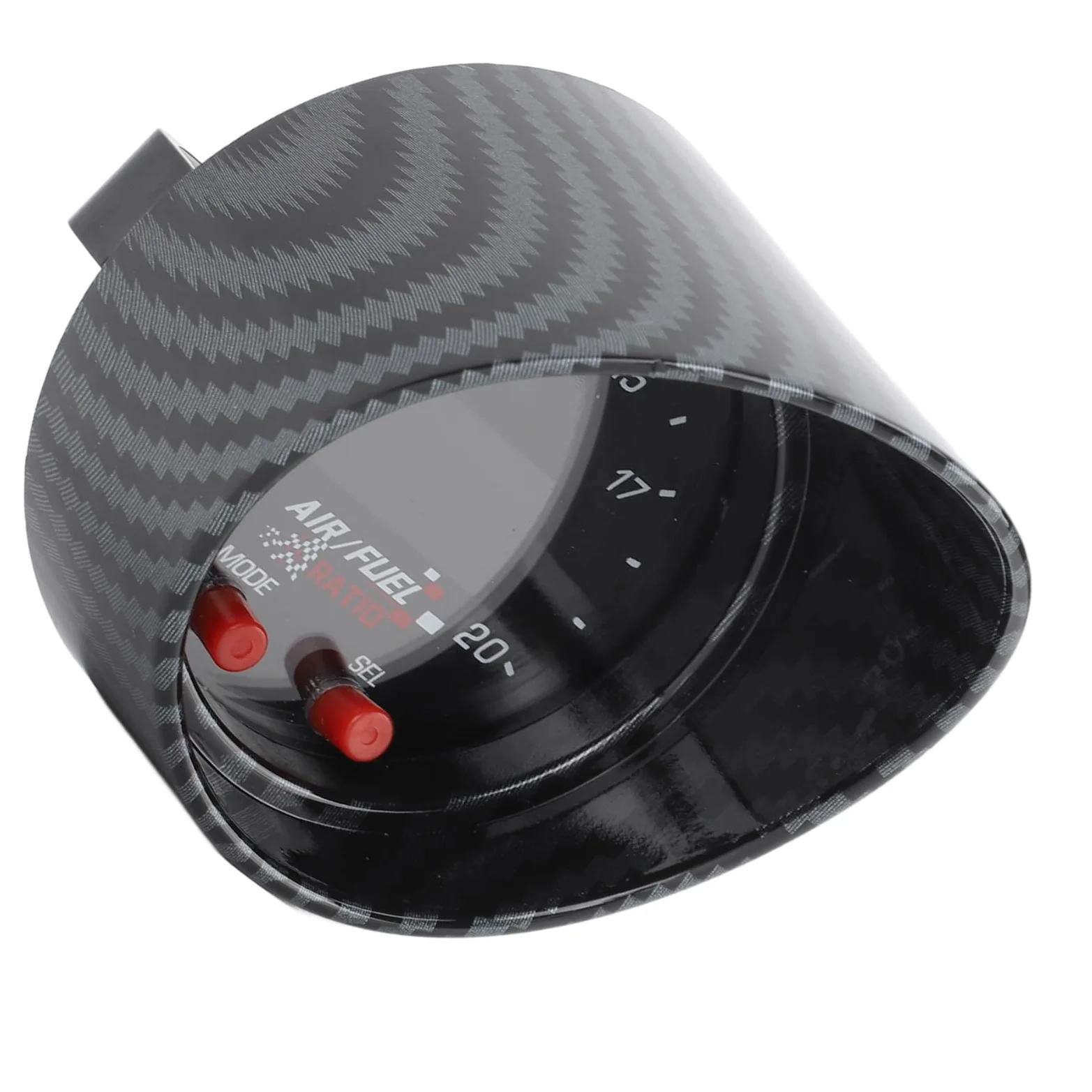 Haofy Medidor Controlador de Sensor UEGO AFR de Banda Ancha con Tiempo de Respuesta Rápido para un Ajuste óptimo del Motor Kit de Atenuación Automática de 52 Mm para Entusiastas del Automóvil