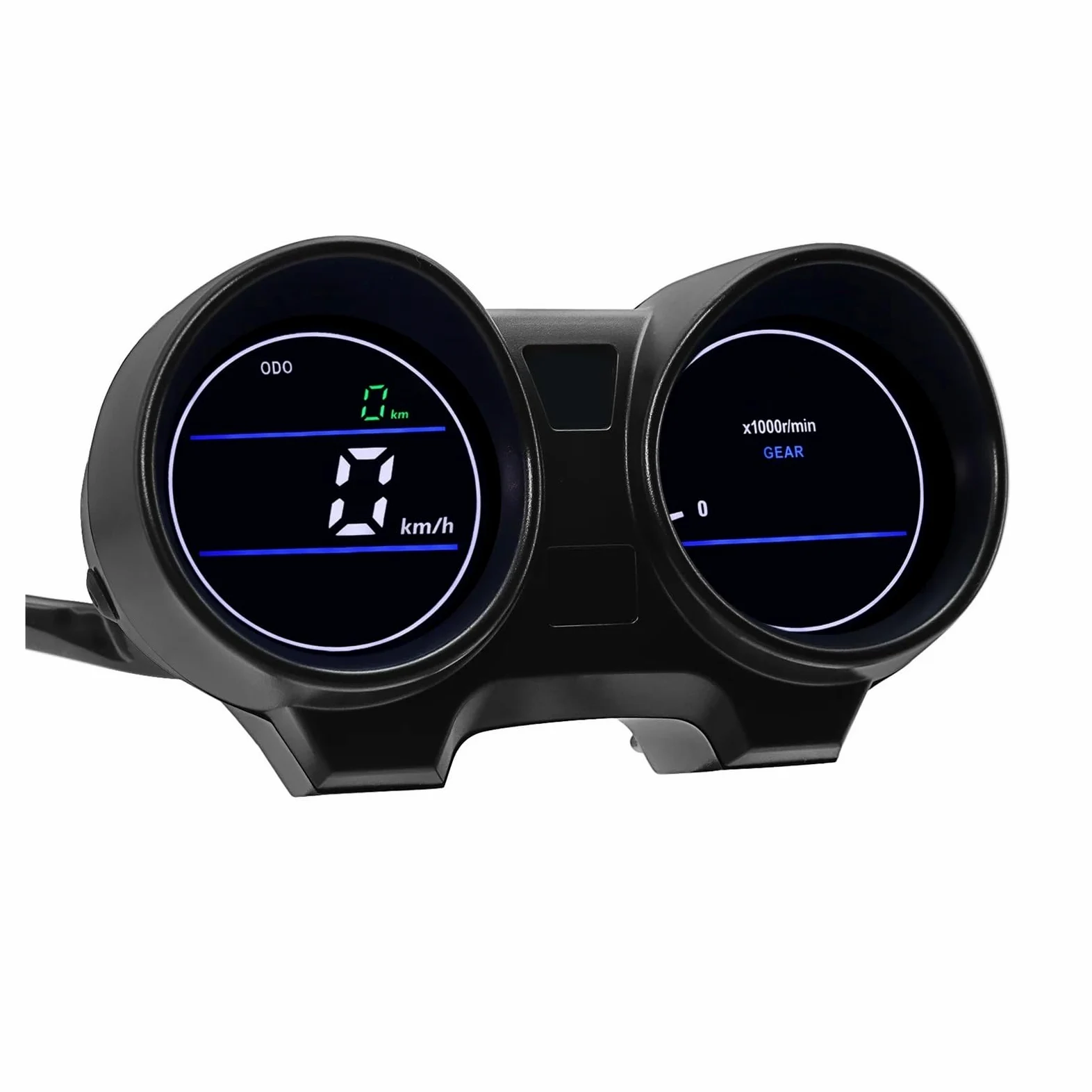 Velocímetro Digital para motocicletas 2024 | Medidor digital de velocidad y RPM para motocicletas 2024 para Brasile para Titan 150 para CG150 Fan150 2010 2012