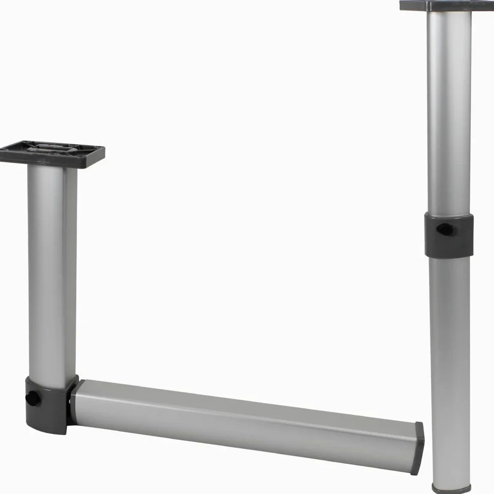 Almohadilla de mesa con articulación para caravana, autocaravana, casa rodante, barco, aluminio