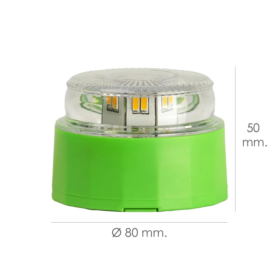 Baliza Homologada V16 Geolocalizable DGT 3.0 GPS 24 LED IP54 Visible 1Km 3h Autonomía