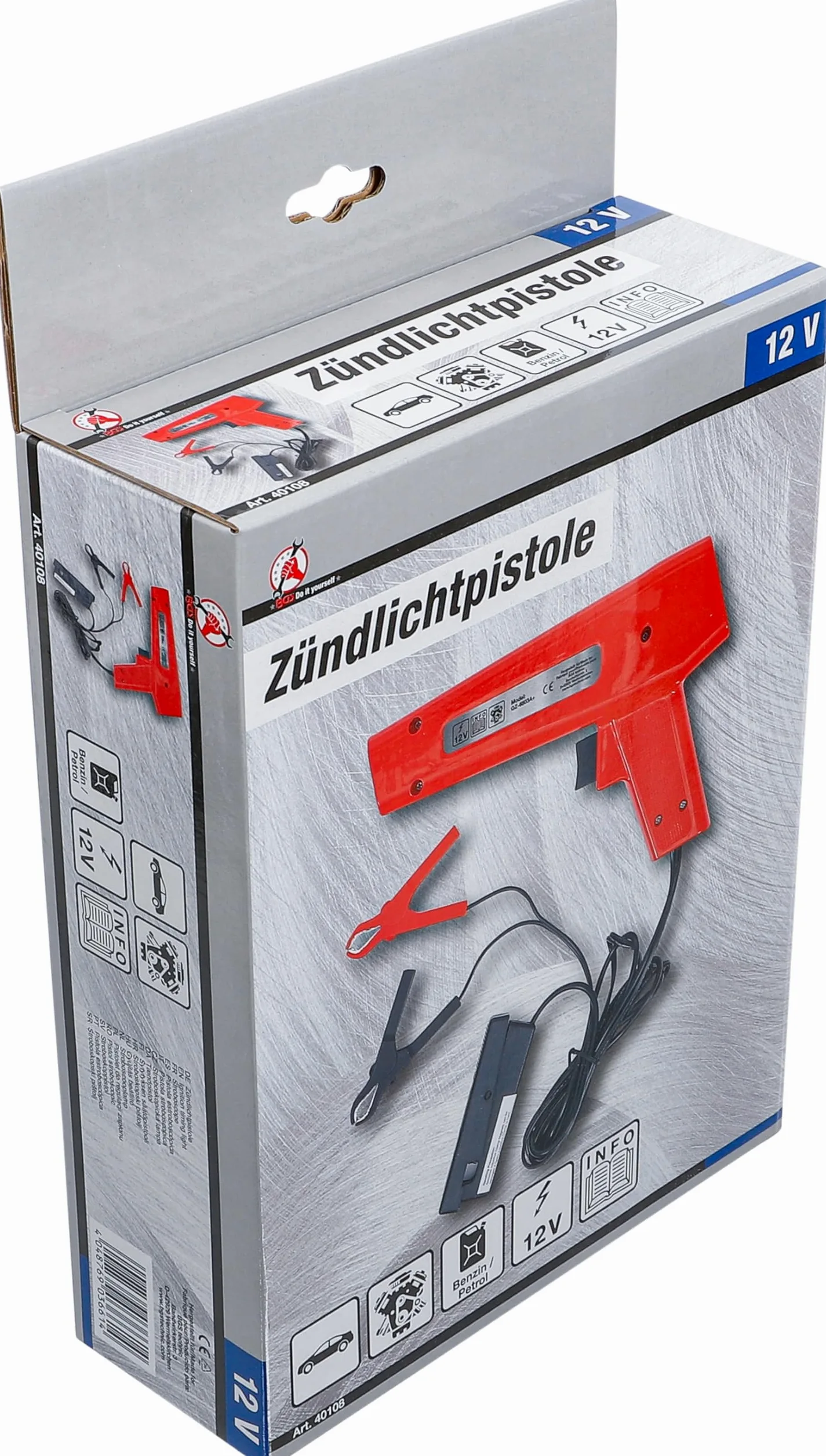 BGS Pistola estroboscópica 12 V