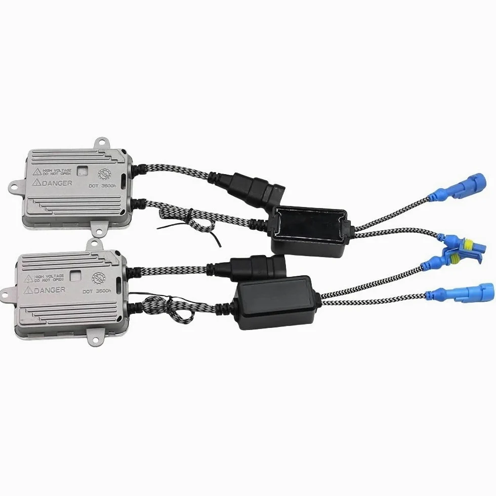 HID Xenón Balasto H7 H1 9005 HB3 9006 HB4 H3 H8 H9 H11 881 880 9012 HIR2 55W Kit De Xenón para Coche Balastro Bombilla Accesorios para Faros Xenón HID Lastre(3000K Yellow,H7)