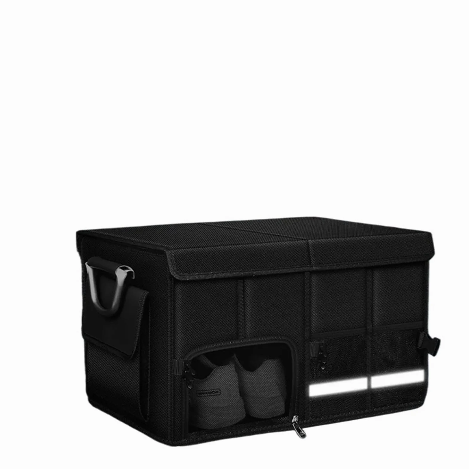 Organizador Maletero Coche Caja de almacenamiento plegable for maletero, organizador coche gran capacidad impermeable 36L/72L/110L for Camping/pesca(110L)