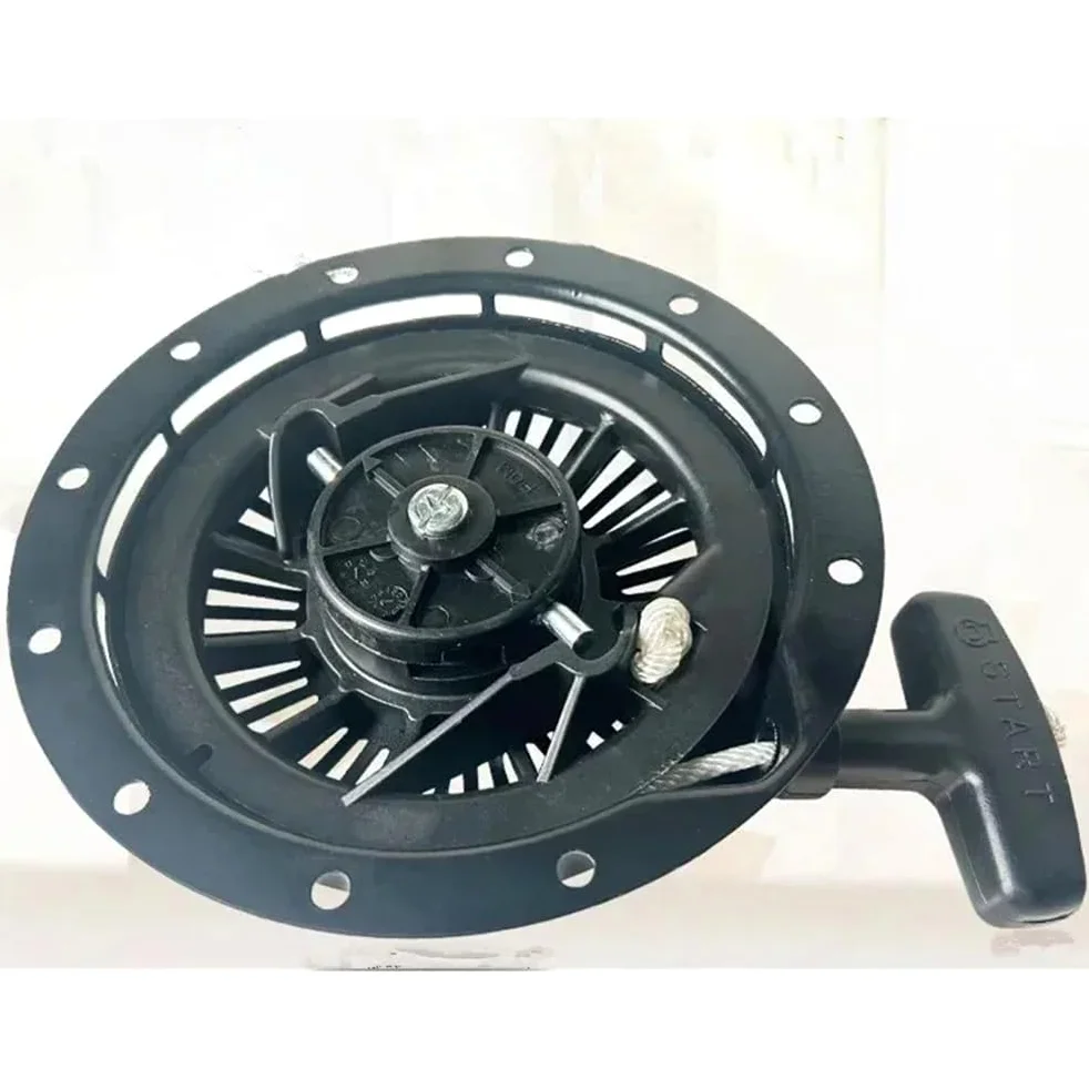 Arrancador de Retroceso MZ200 Apto for Motor Yamaha MZ200 6.5HP, Cubierta de Cuerda de Agarre de Arranque por Cuerda, Conjunto de trinquete de rebobinado
