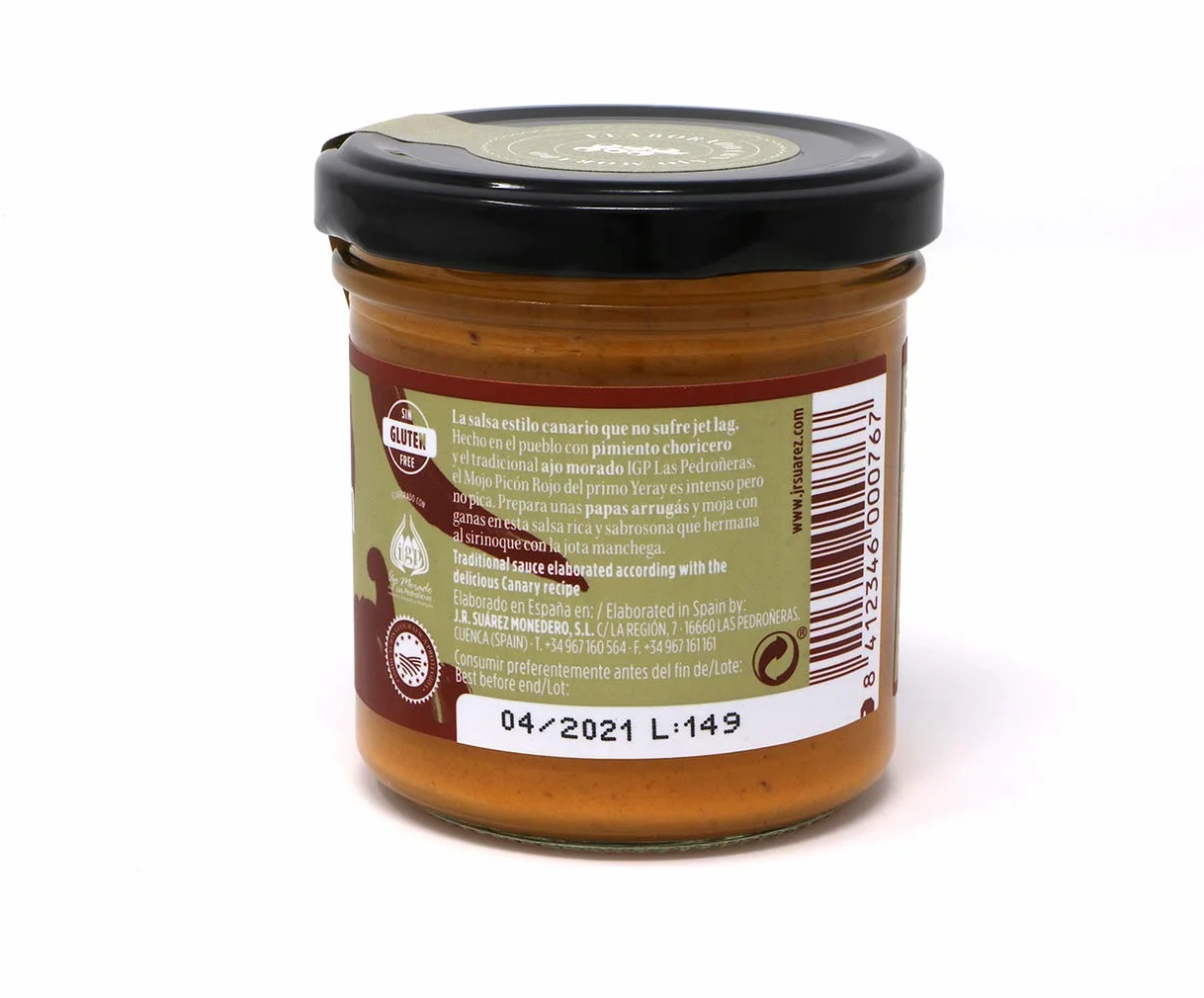 Mojo Picón Rojo Canario Jr Tarro 135 G