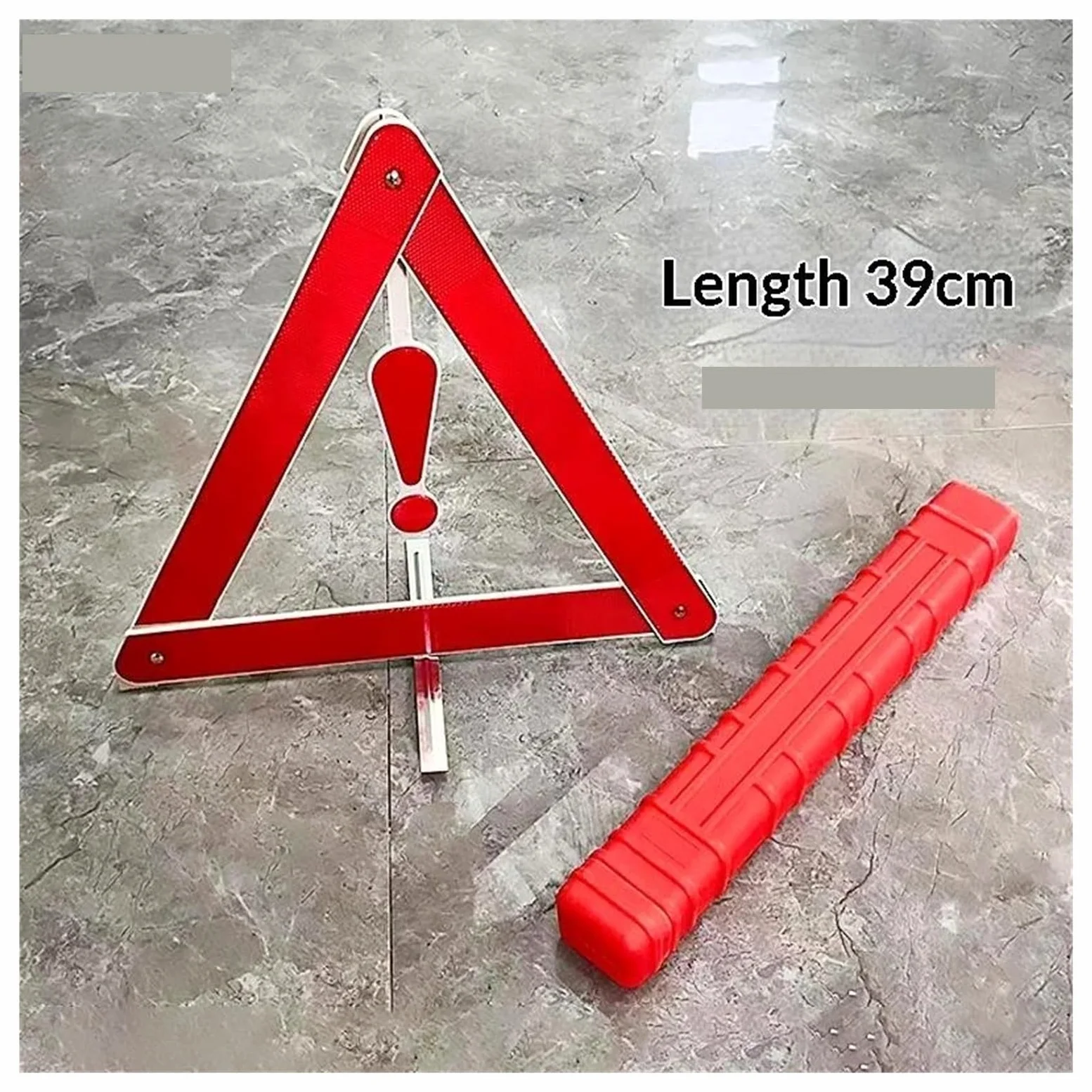 Dispositivo de Alerta temprana Emergencia Plegable for Seguridad Vial, triángulo Advertencia for Coches, 10 Uds para Advertencia