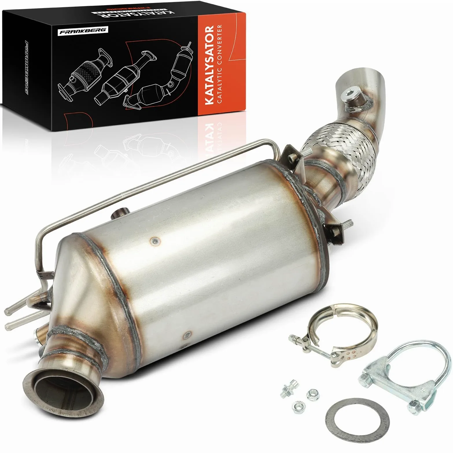 Frankberg Filtro de partículas diésel (DPF) 18308514988 | Compatible con: 3 Gran Turismo F34, Serie 5 F10, Serie 1 F21, 4 Cabriolet F33 F83, 4 Coupé F32 F82, Serie 3 F30 F80