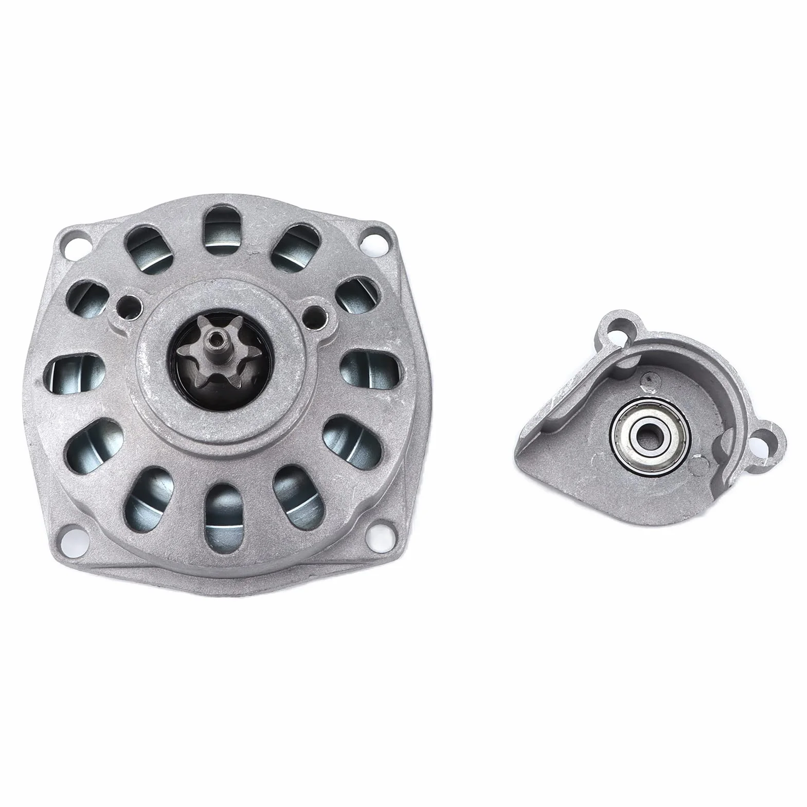 Mini 25H 6 Dientes Embrague Tambor Caja de Cambios reemplazo para 47cc 49cc 2 Tiempos Pocket Bike Motocicleta