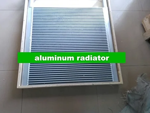 GOWE aluminio aceite hidráulico refrigerador para SH200 – 3 enfriador de aceite hidráulico de aluminio