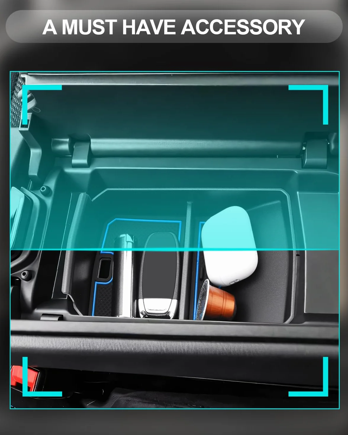 CDEFG Compatible con Renault Austral/Espace 6/Rafale 2024 2023, consola central, guantera, reposabrazos, caja de almacenamiento, organizador de consola de coche, bandeja Austral E-Tech Hybrid 2024,