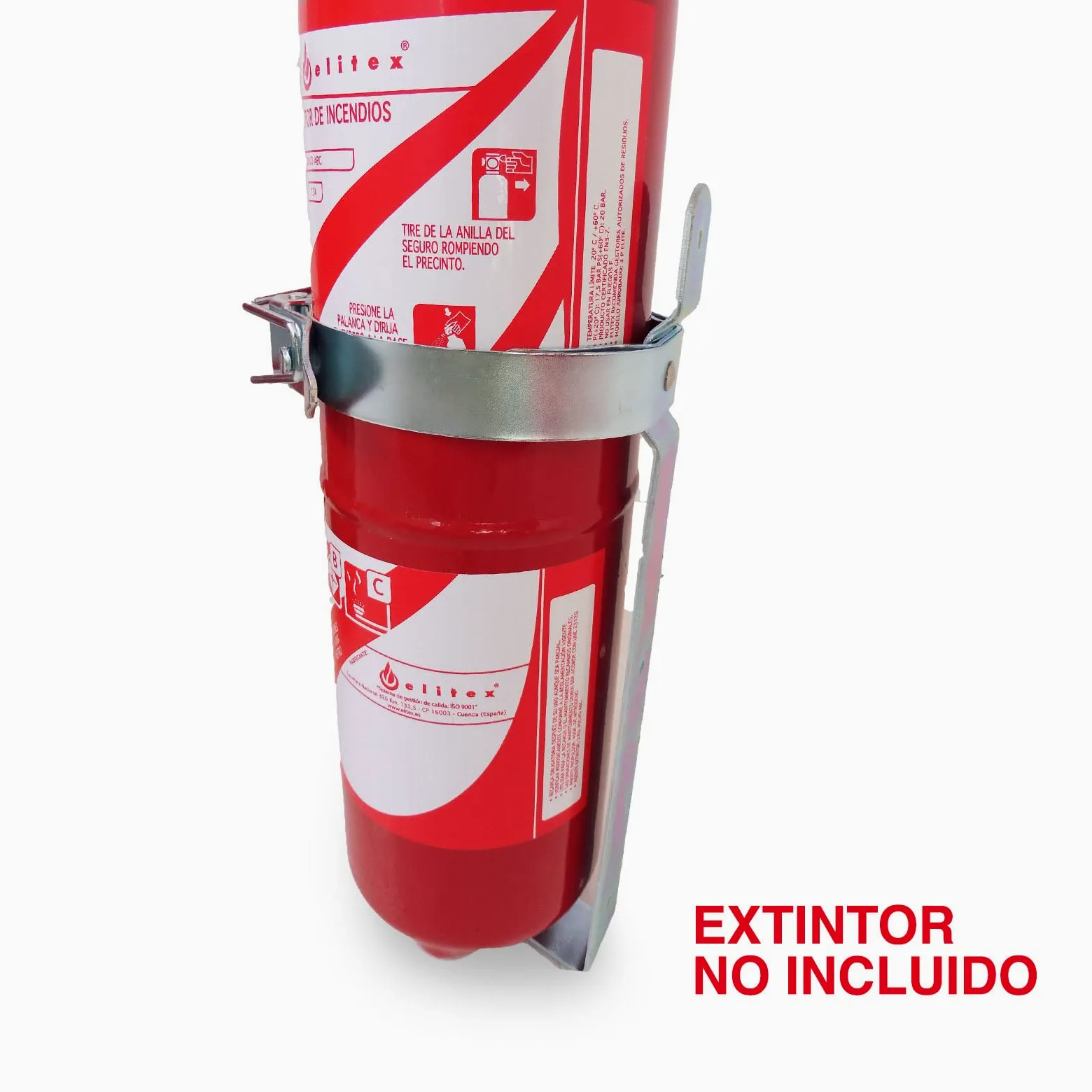Soporte vehículo extintor (3kg)