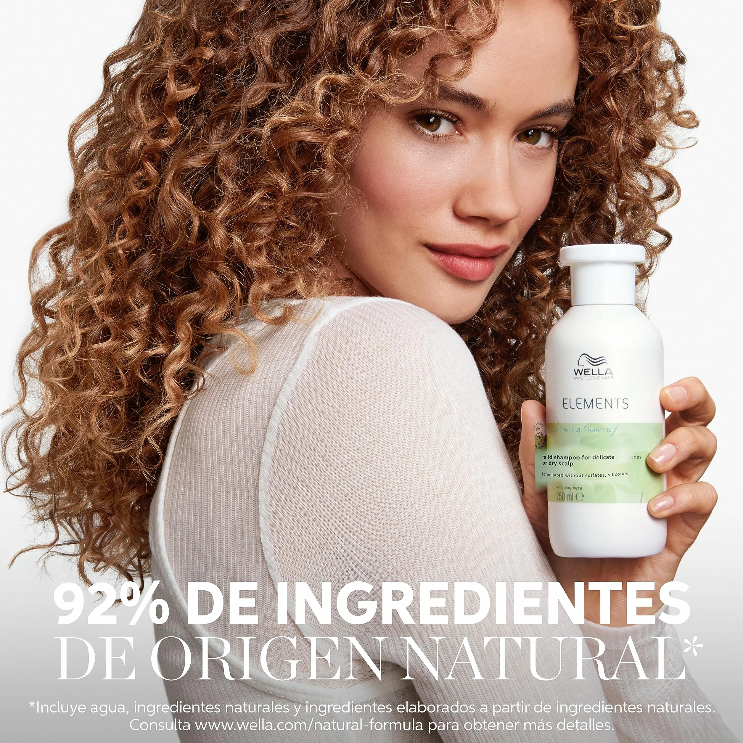 Wella Professionals Elements Champú Renovador con Aloe Vera Sin Siliconas ni Sulfatos