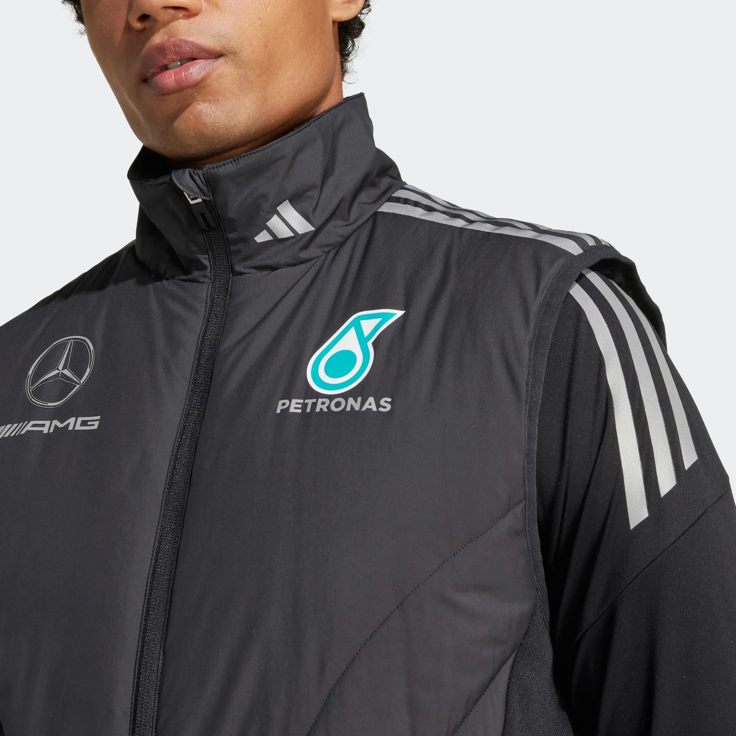 adidas Men's Chaleco Mercedes - AMG Petronas Formula One Team Mechanic