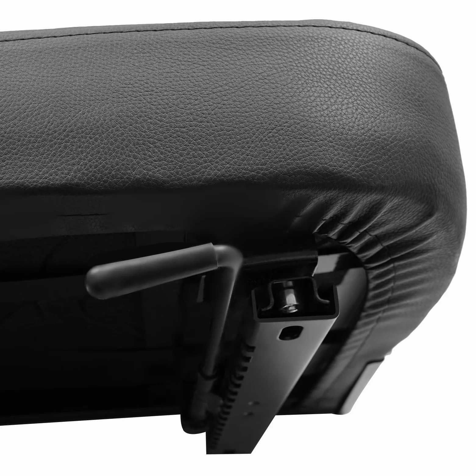 Asiento universal universal para carretilla elevadora, asiento ajustable de PVC esponja de acero para tractor, cortacésped, excavadora