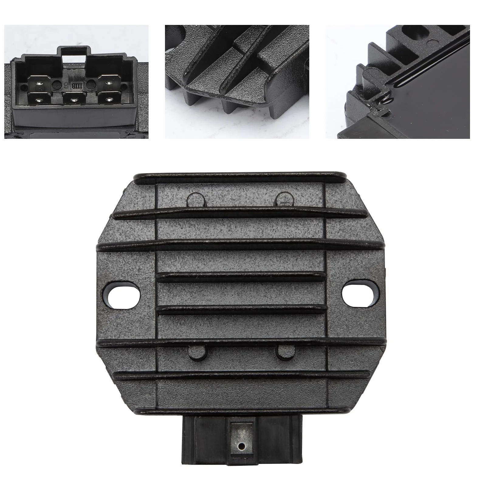 Regulador Corriente Moto compatible con SR50 Moijto Runner NRG Vespa Skipper Majesty SH640D-12 Rectificador regulador