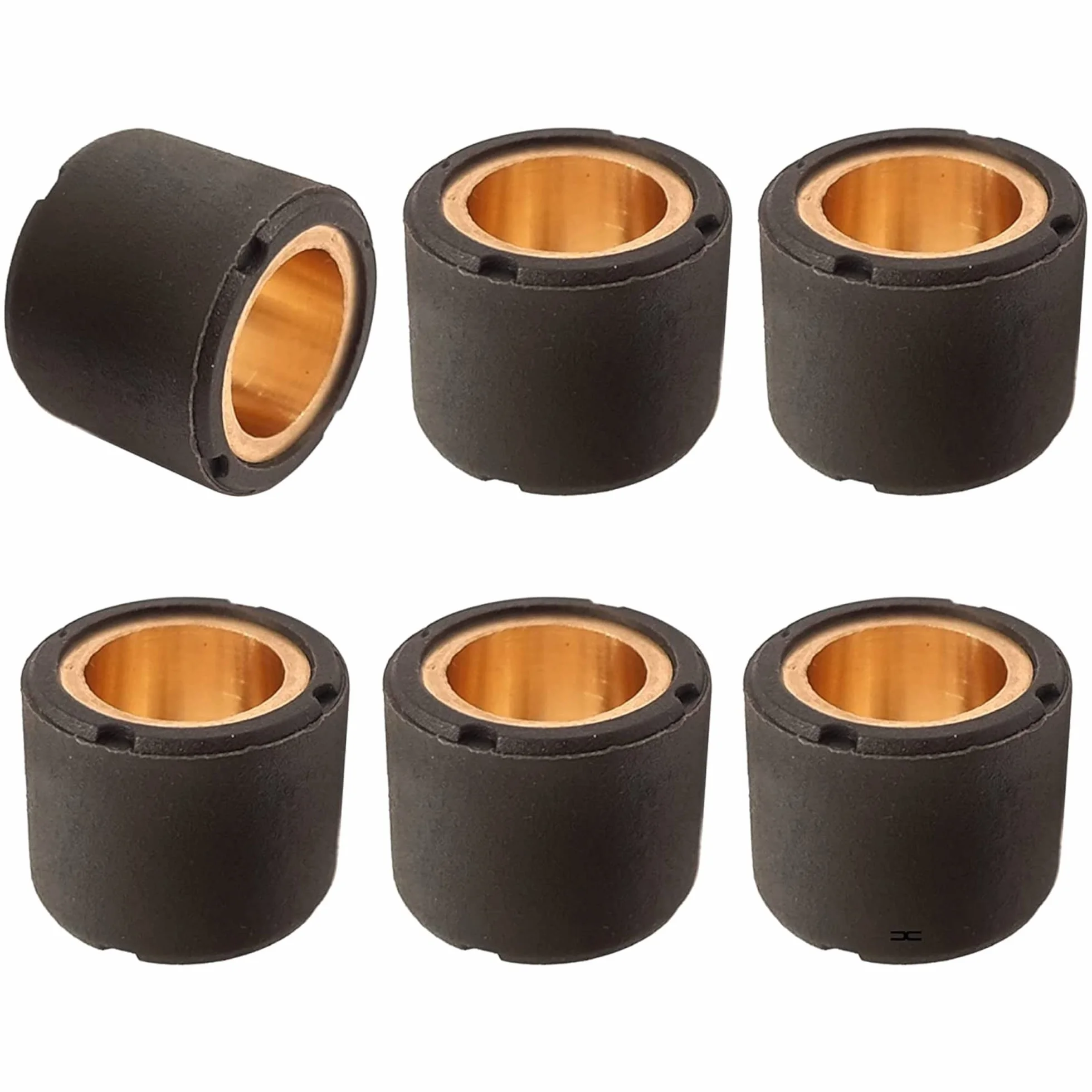 cyclingcolors 6x Rodillos Variador 15x12mm para Booster Nitro Bw's Stunt Rocket Slider Aerox Mach-G Jog-R Ovetto Neo's SR F10 F12 (4.0g)