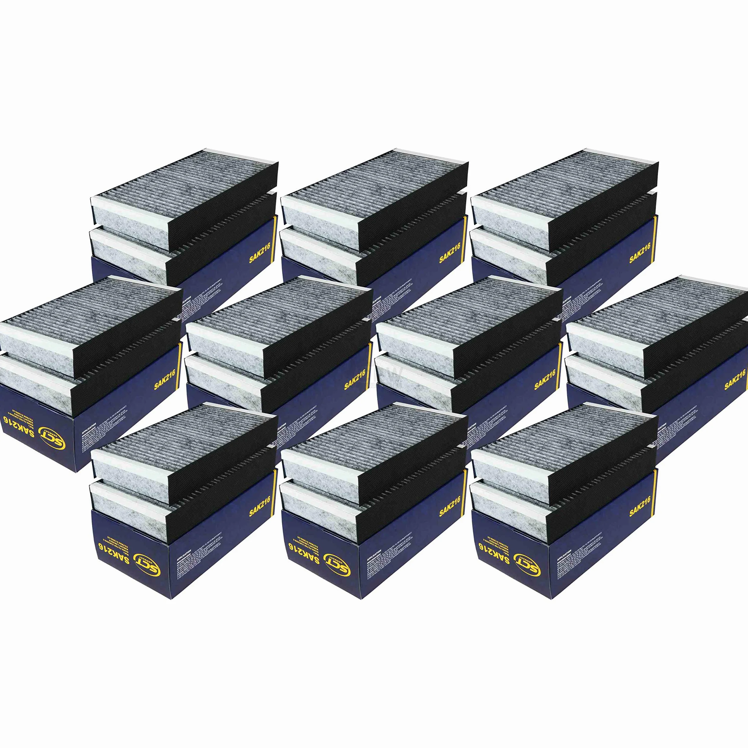 Set 85582248 SAK 216 10 filtros originales SCT para habitáculo, filtro de polen