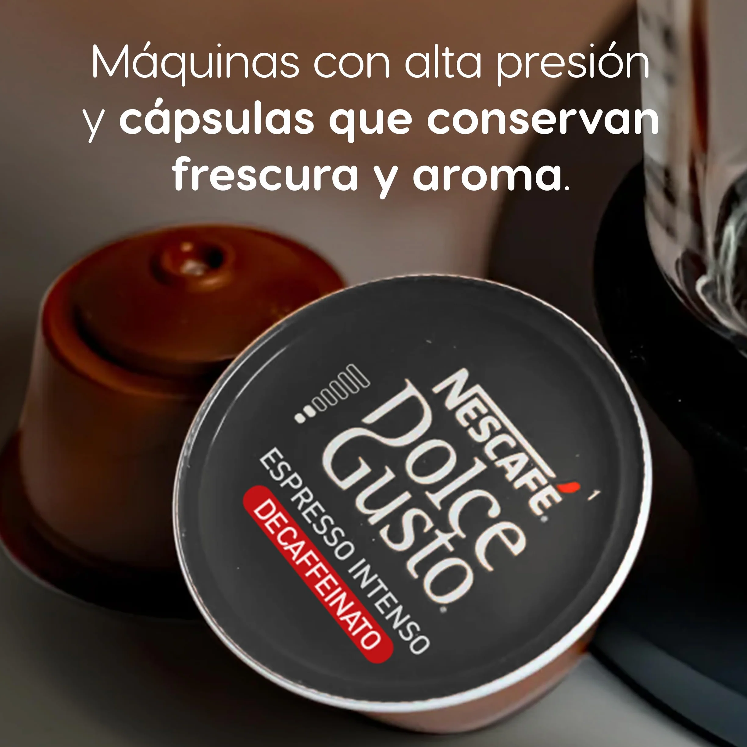 NESCAFÉ Dolce Gusto Espresso Intenso Descafeinado Kapsułki 90 Sztuk (3x30) Oryginalne