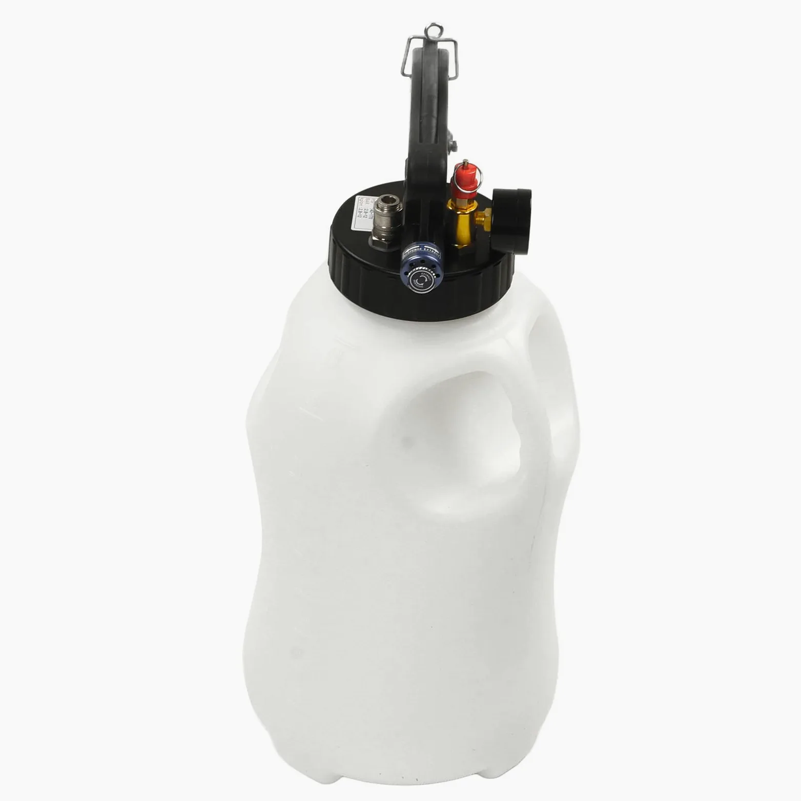 Herramienta de Llenado de Aceite de Transmisión Neumática de 10 L con Adaptadores ATF de 13 Piezas para Extraer y Transferir Fluido