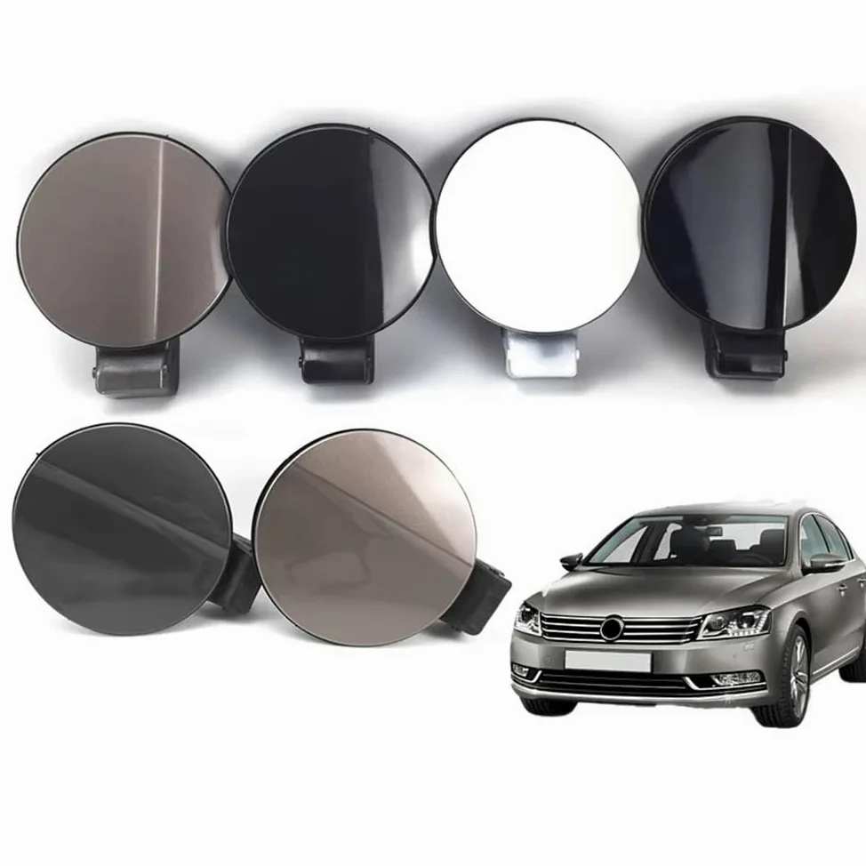 Tapón de aceite del motor 3AD809857 3AF809857 3AE809857 Tapa De La Puerta Del Tanque Combustible Gas Relleno Para VW Para PASSAT Para B7 2012-2015(Black)