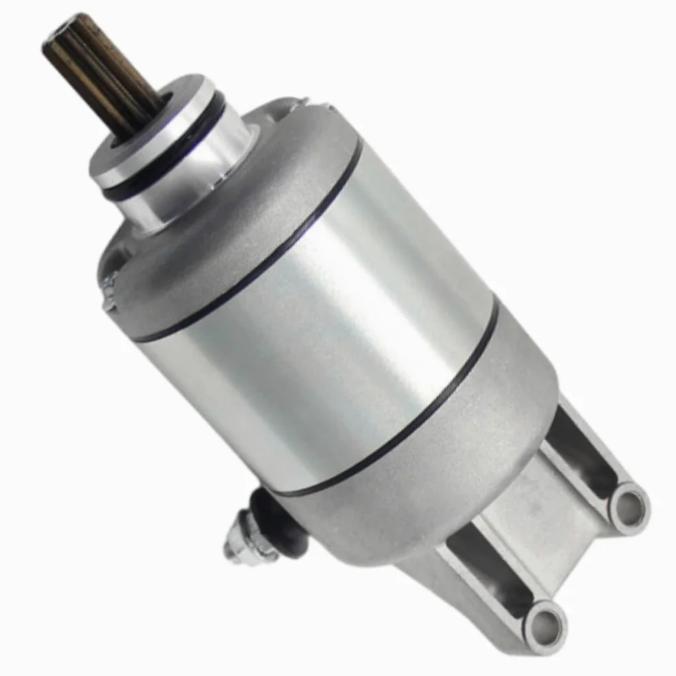 Repuesto de motor de arranque eléctrico, motor de arranque eléctrico de motocicleta, motor de arranque de motocicleta compatible con Honda XL125V Varadero 125, 31200-KGB-611