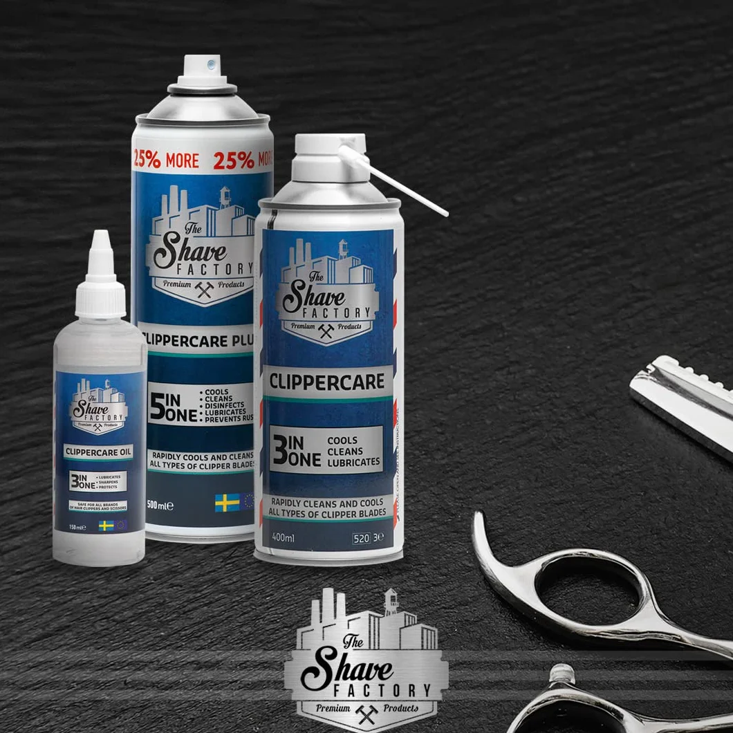 The Shave Factory Clipper Oil 3 en 1 150 ml Aceite para máquina