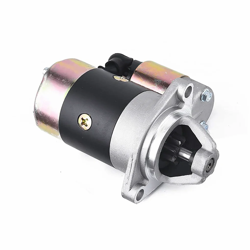 Bomba De Motor De Arranque De Motor Diesel, Grupo Electrógeno De Arranque Eléctrico, Arrancador De Motor 12V 1.2KW QD114A (Adelante)