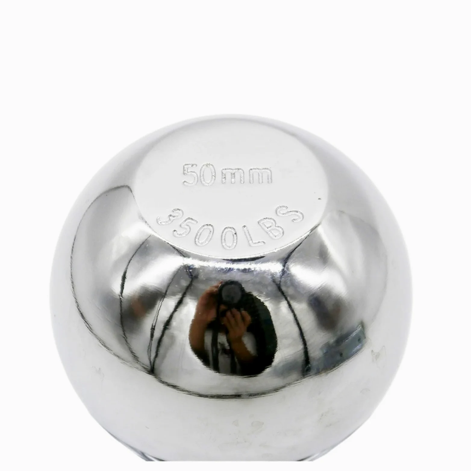 Juego Completo de acoplador de Remolque Recto de 2 "con Bola de Enganche de 2" de 50mm y Capacidad de Canal de 2 ", 3500 Libras, Apto for Piezas de Buggy de Carga ATV UTV Accesorios de Motocicleta